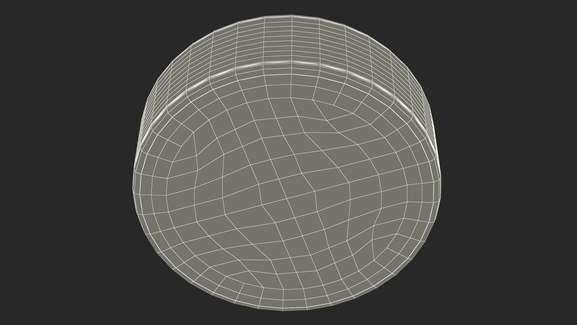 Official Ice Hockey Puck 3D model