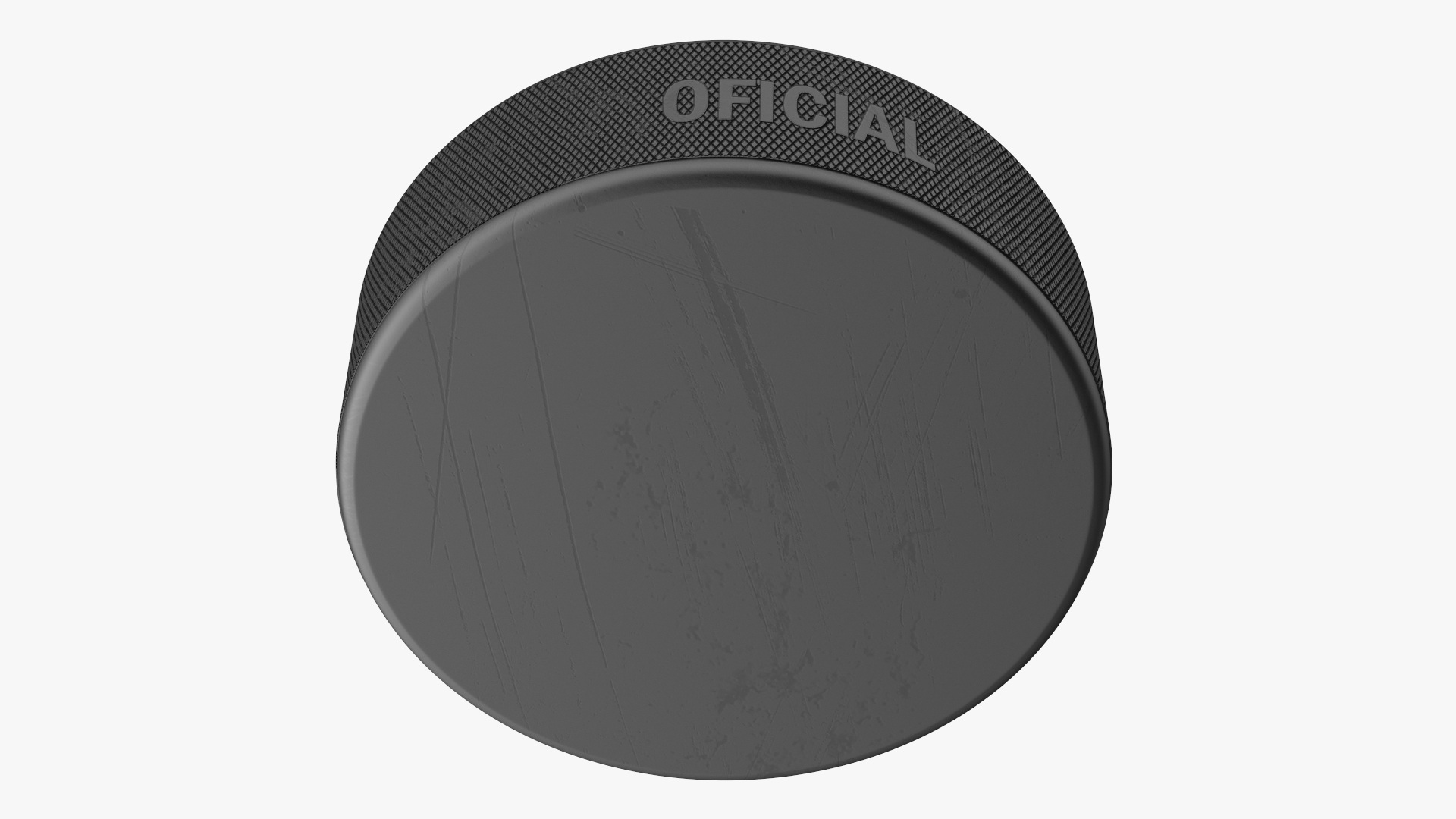 Official Ice Hockey Puck 3D model