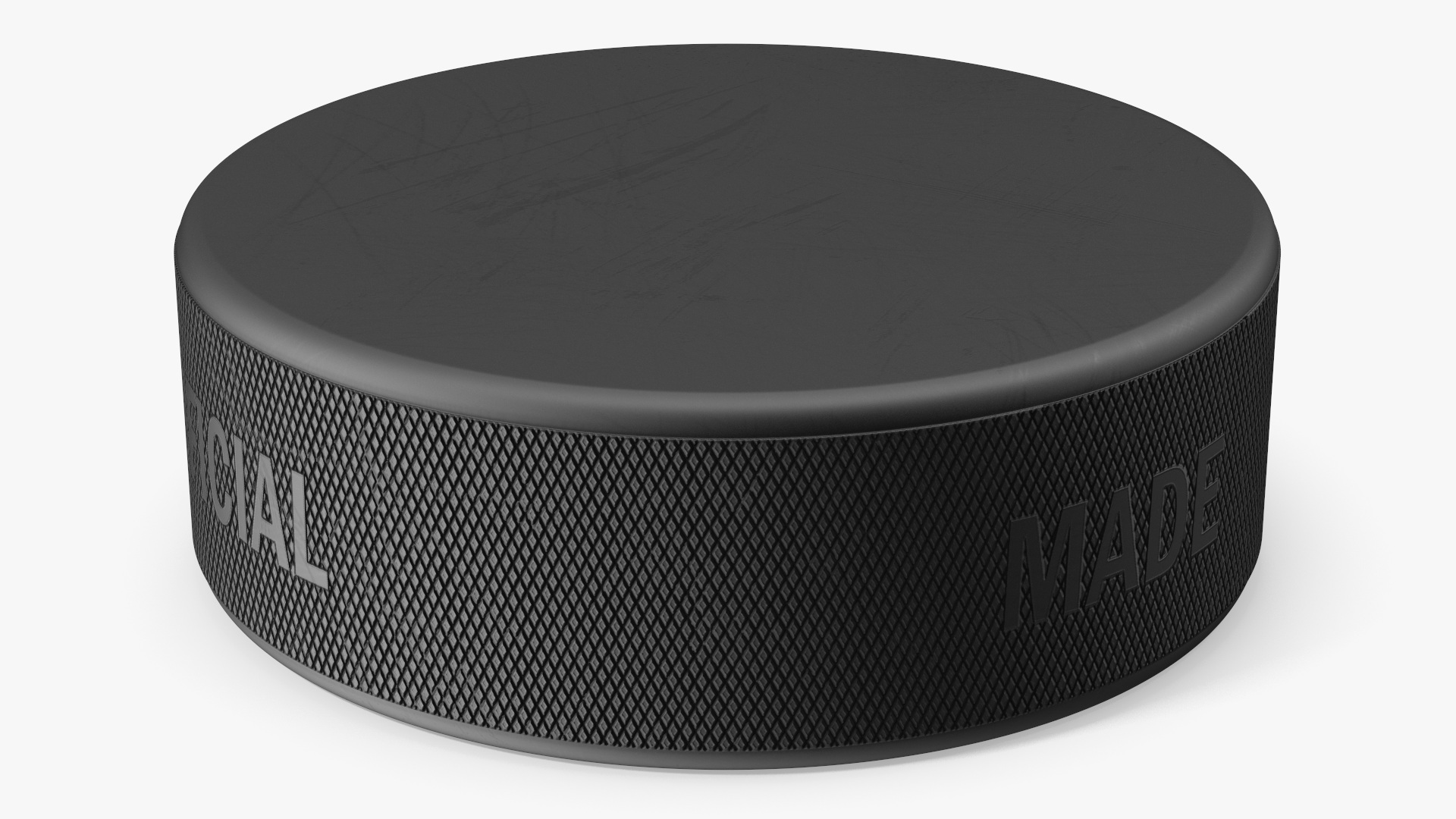 Official Ice Hockey Puck 3D model