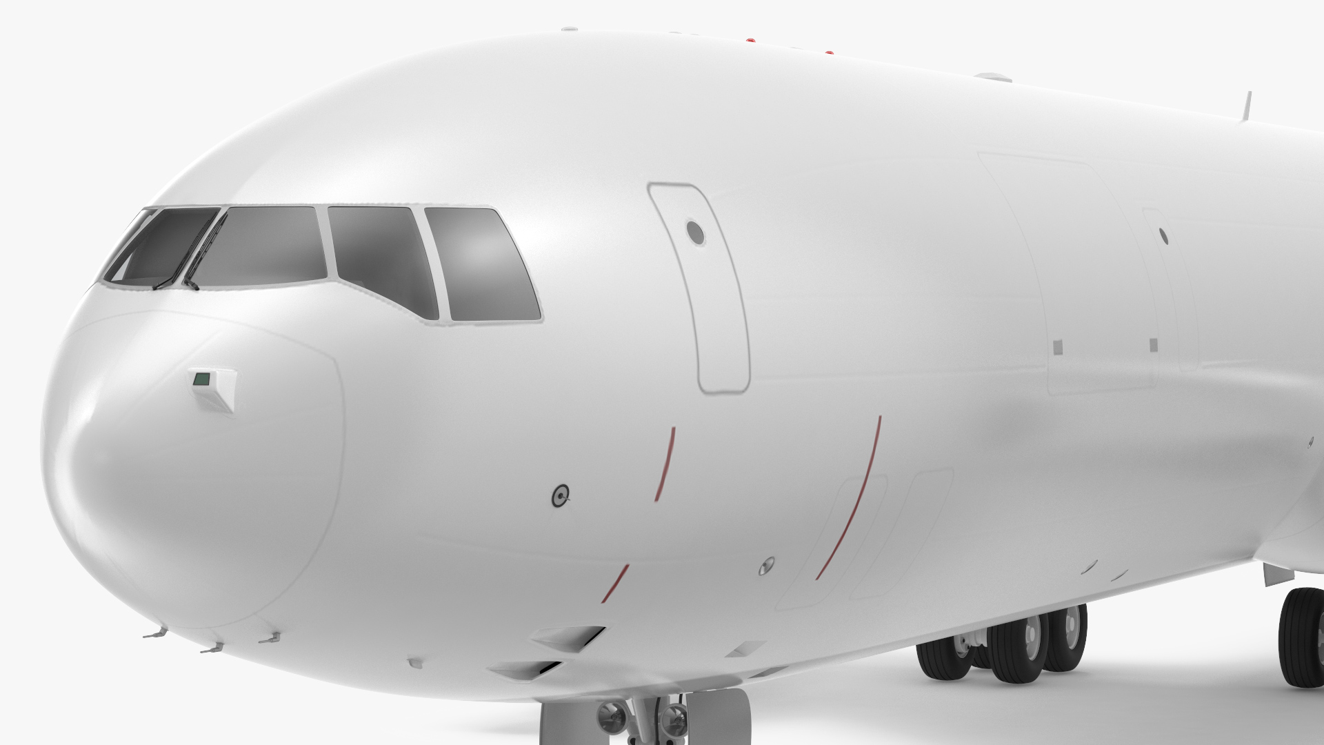 3D McDonnell Douglas MD11 Tri Jet Wide Body Airliner Rigged
