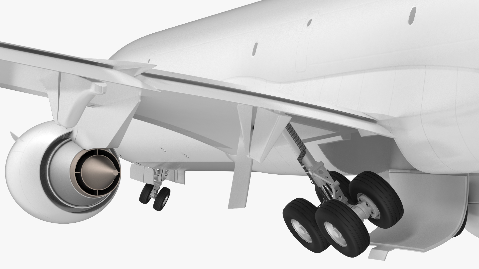 3D McDonnell Douglas MD11 Tri Jet Wide Body Airliner Rigged