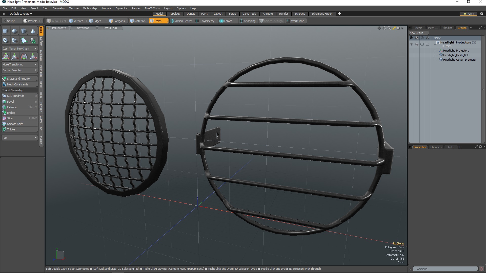 3D model Headlight Protectors
