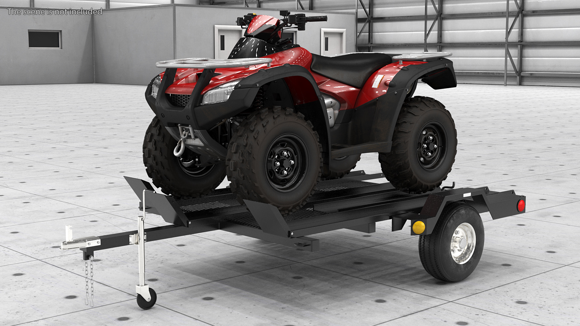 3D Trailer with ATV