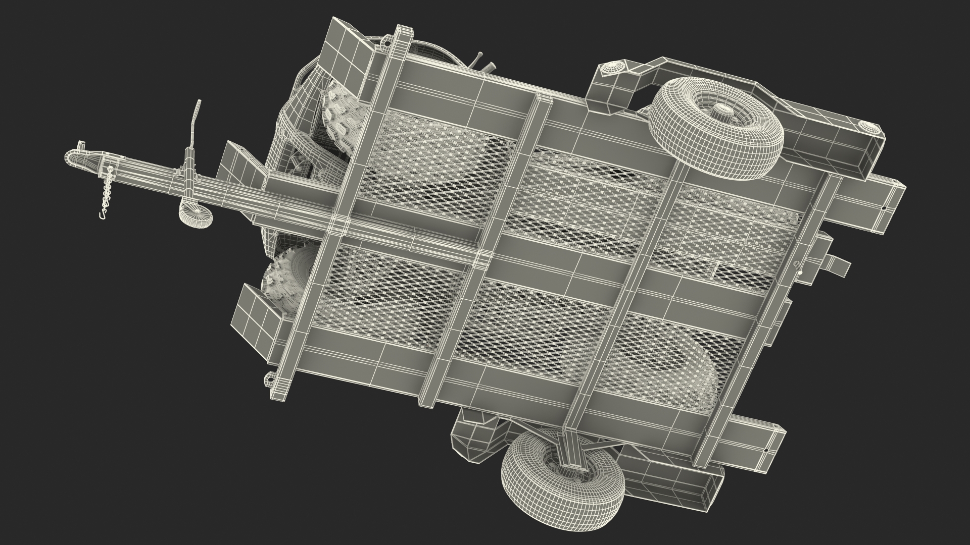 3D Trailer with ATV