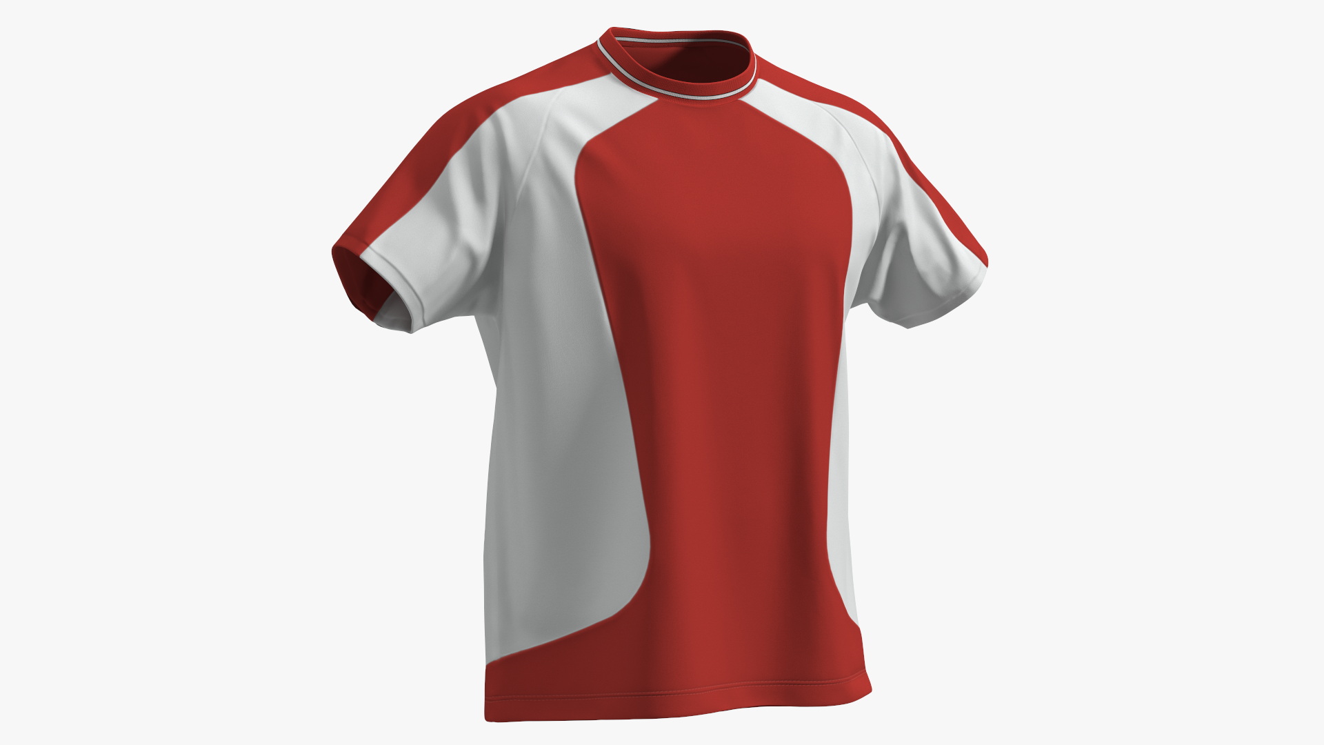 3D Sport Team Jersey Shirt model