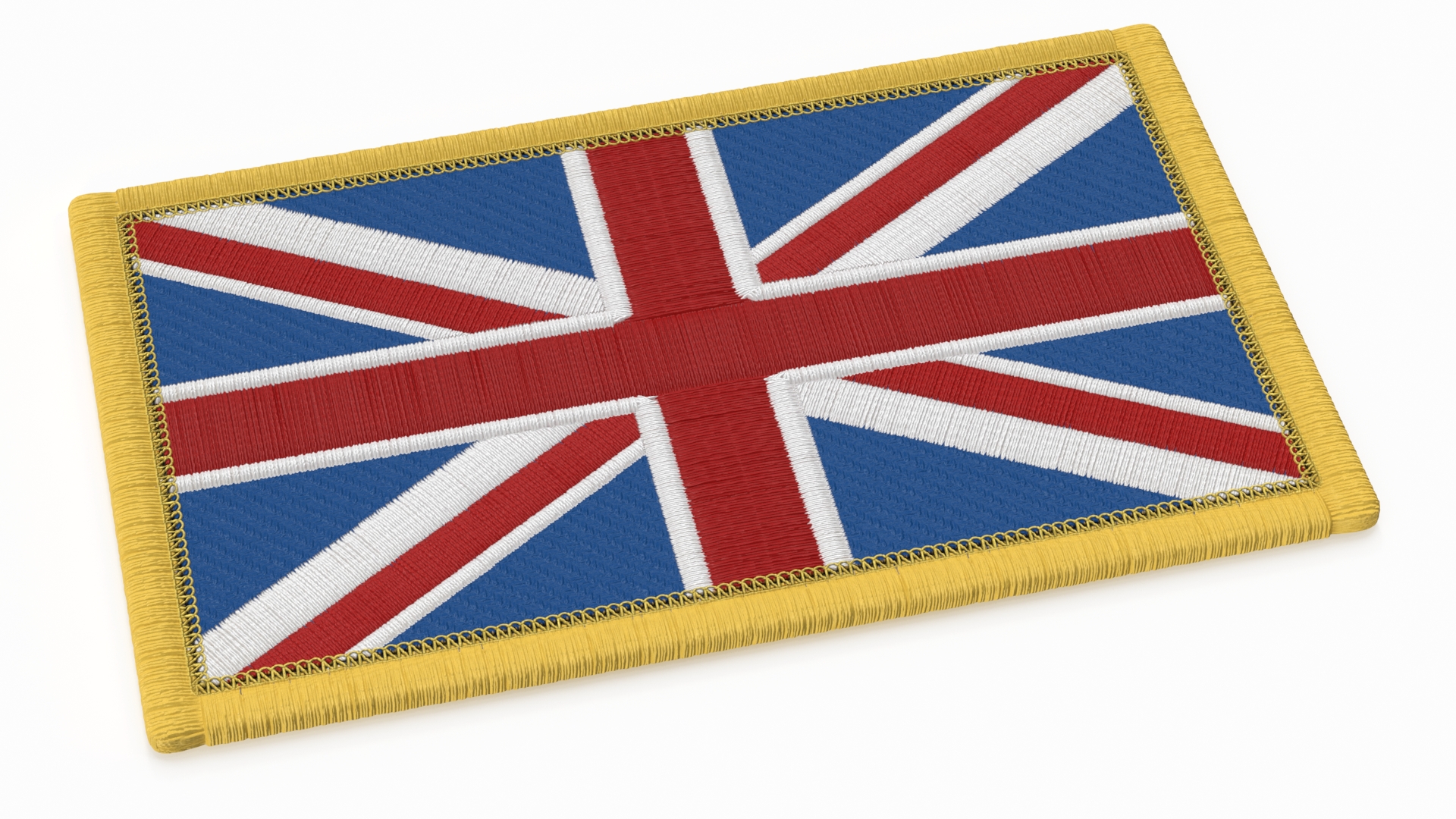 Great Britain Flag Patch 3D model
