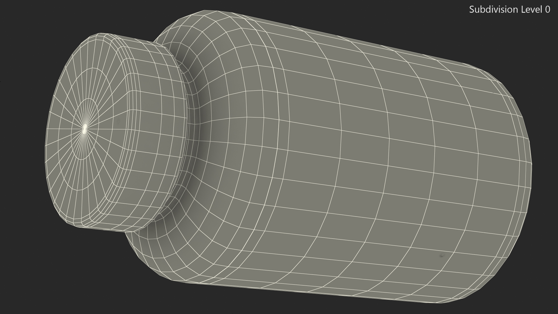 Plastic Jar EvlTest 3D model