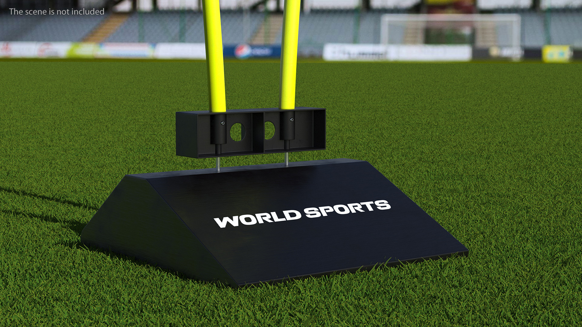 World Sports Soccer 4ft Practice Mannequin 3D