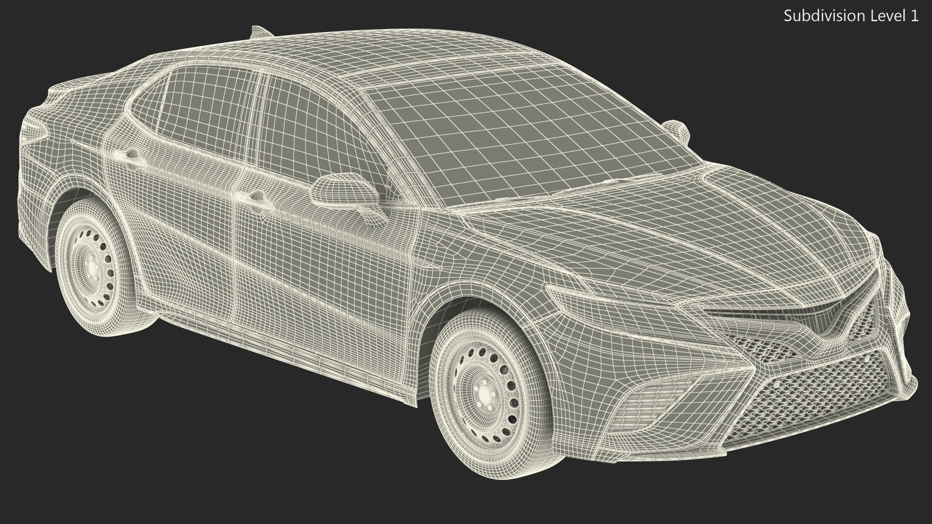 Business Sedan 3D model