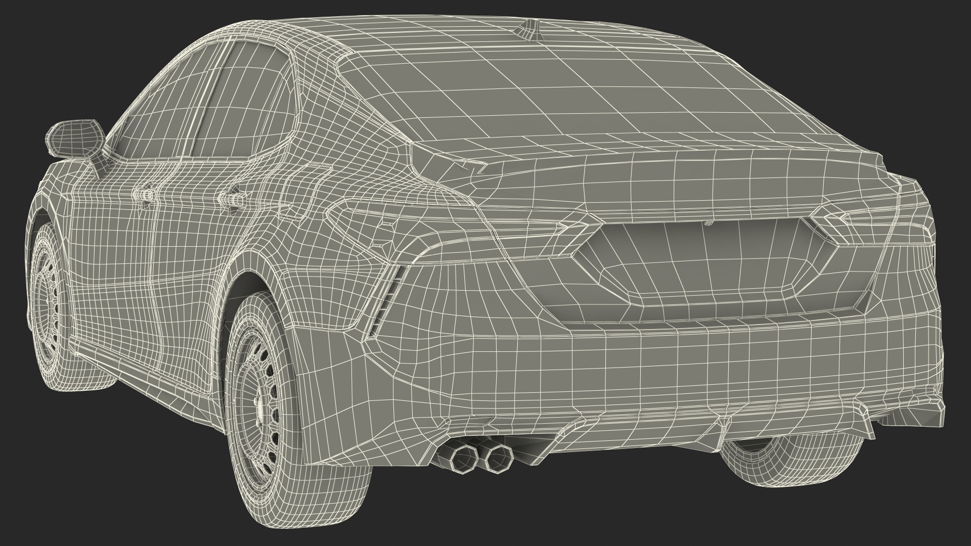Business Sedan 3D model