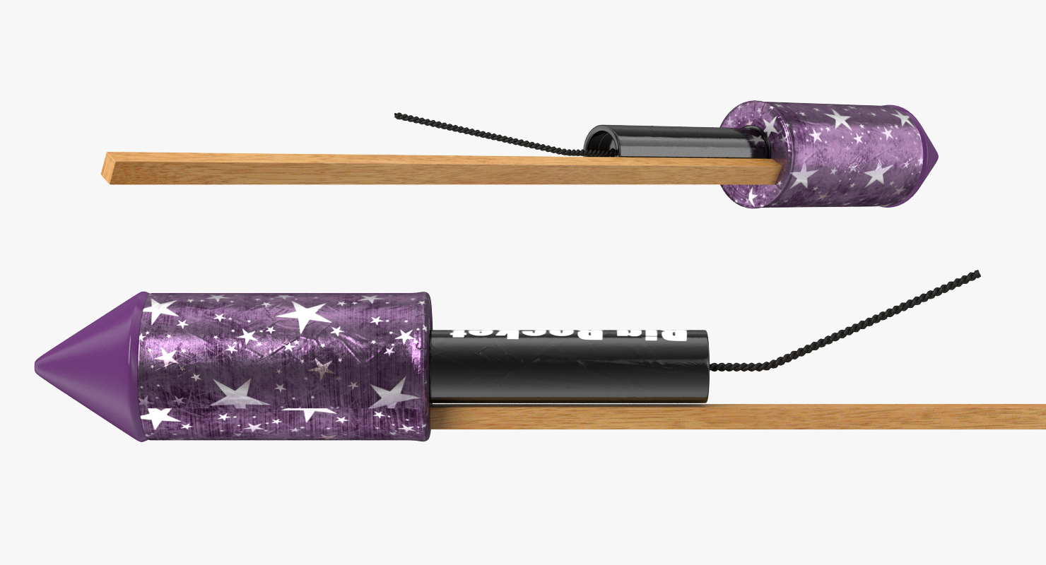 3D model Firework Rocket