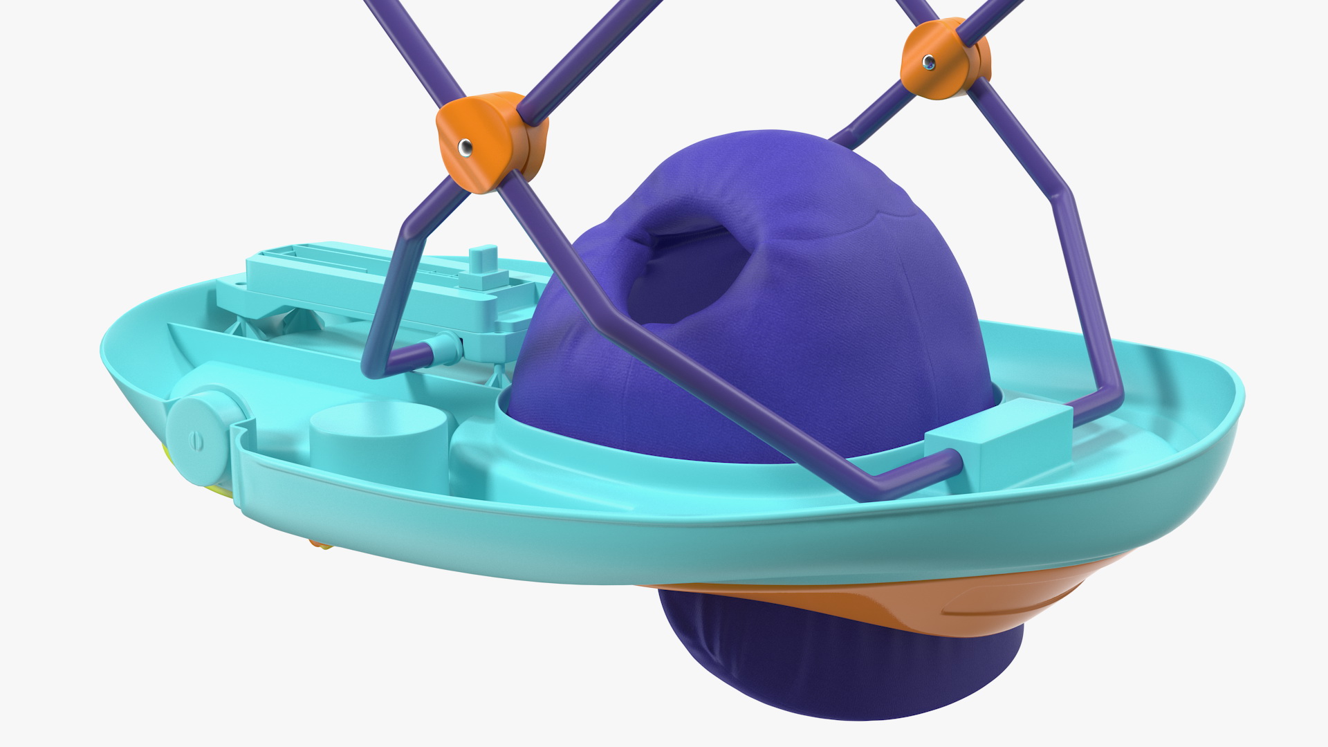 Baby Seat with Toys 3D model