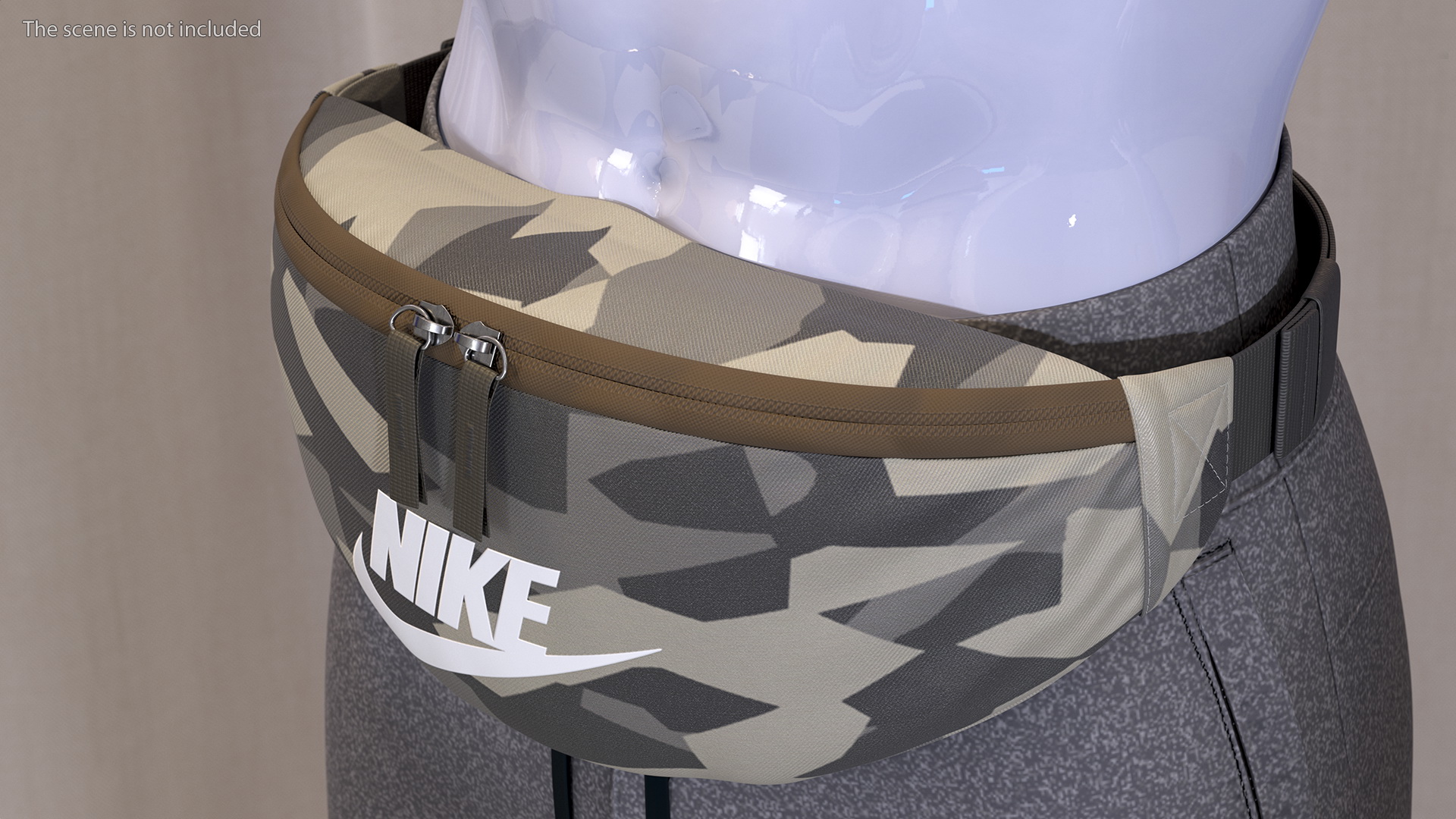 Nike Heritage Hip Pack Camo 3D