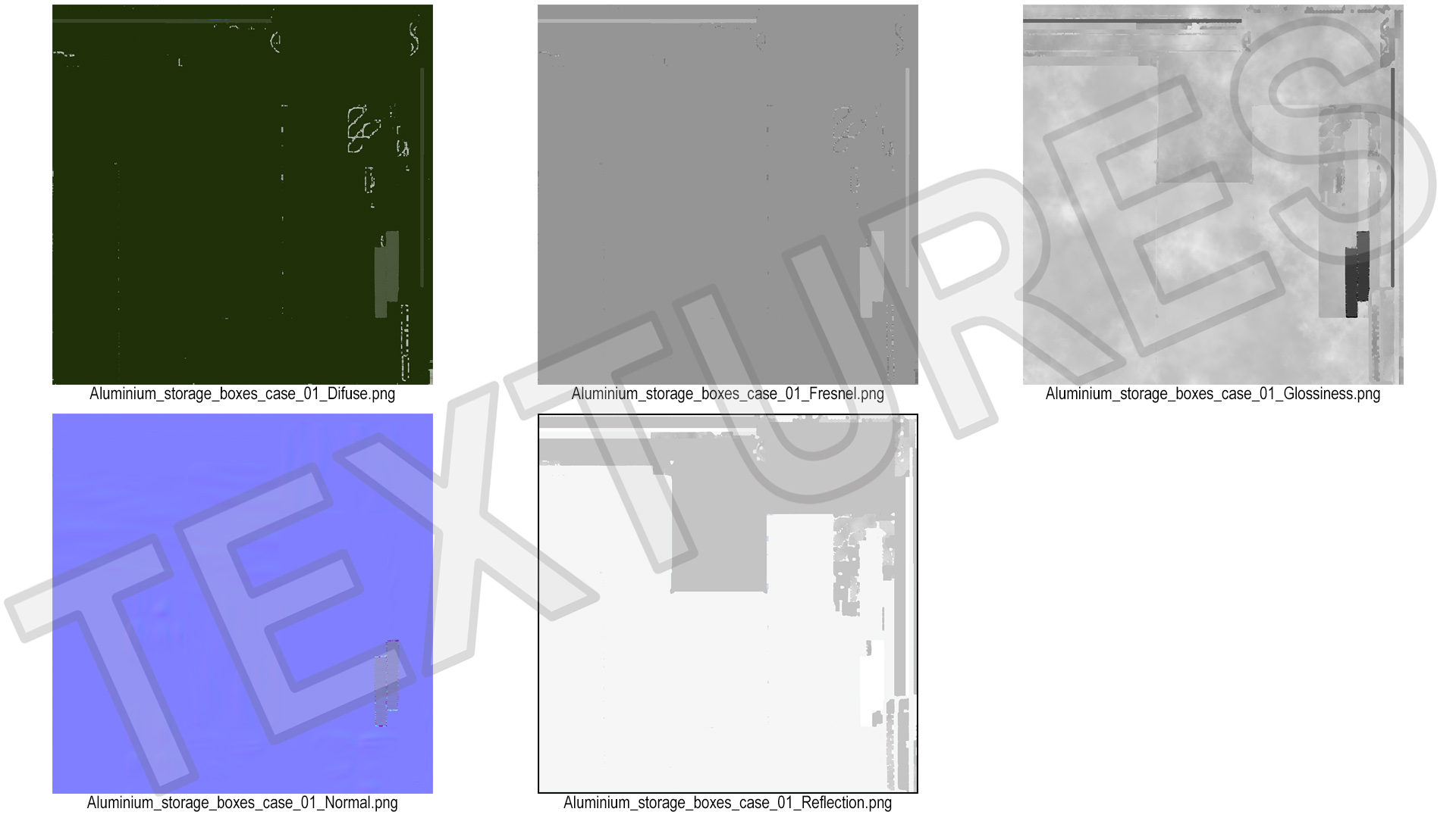 3D Military Storage Box Large