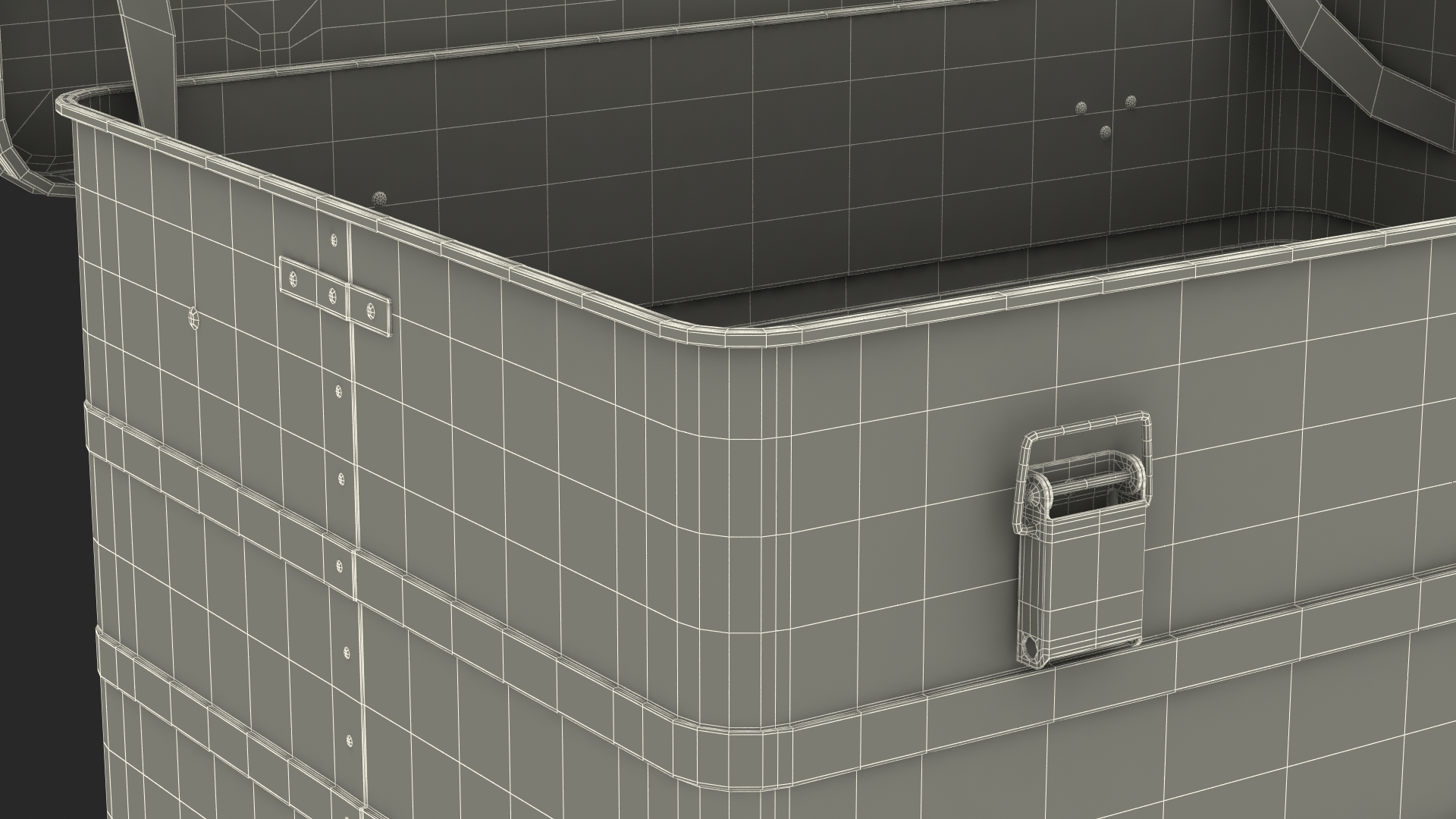 3D Military Storage Box Large