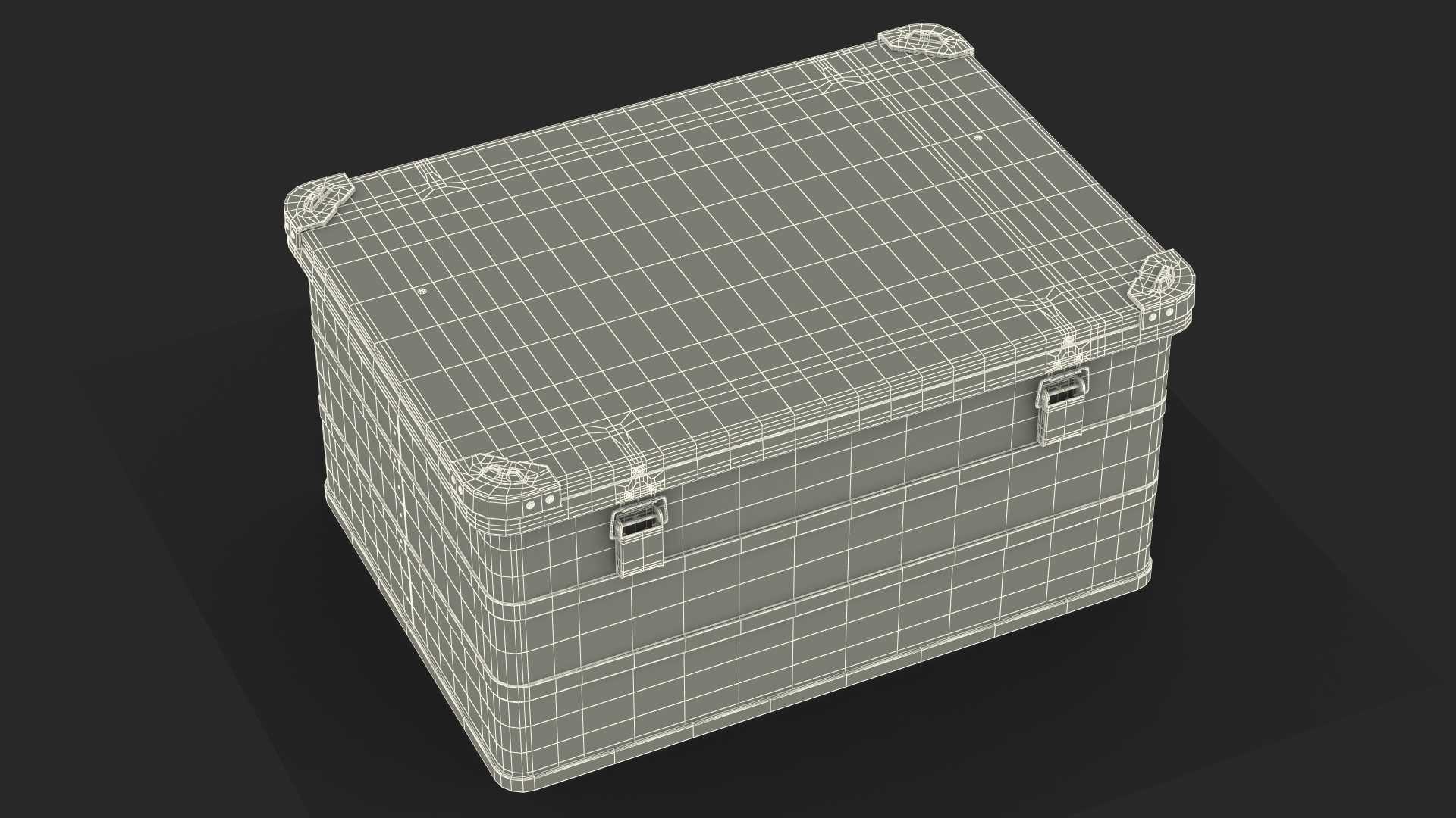 3D Military Storage Box Large
