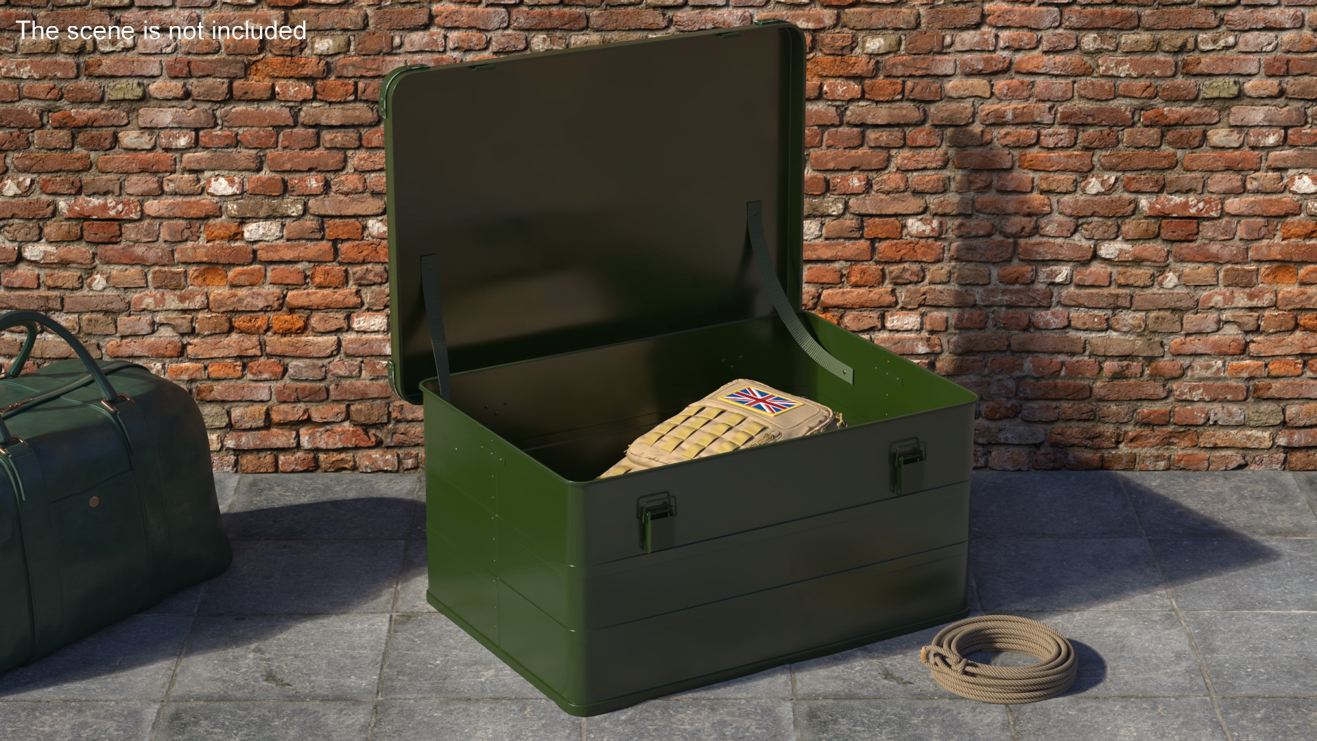 3D Military Storage Box Large