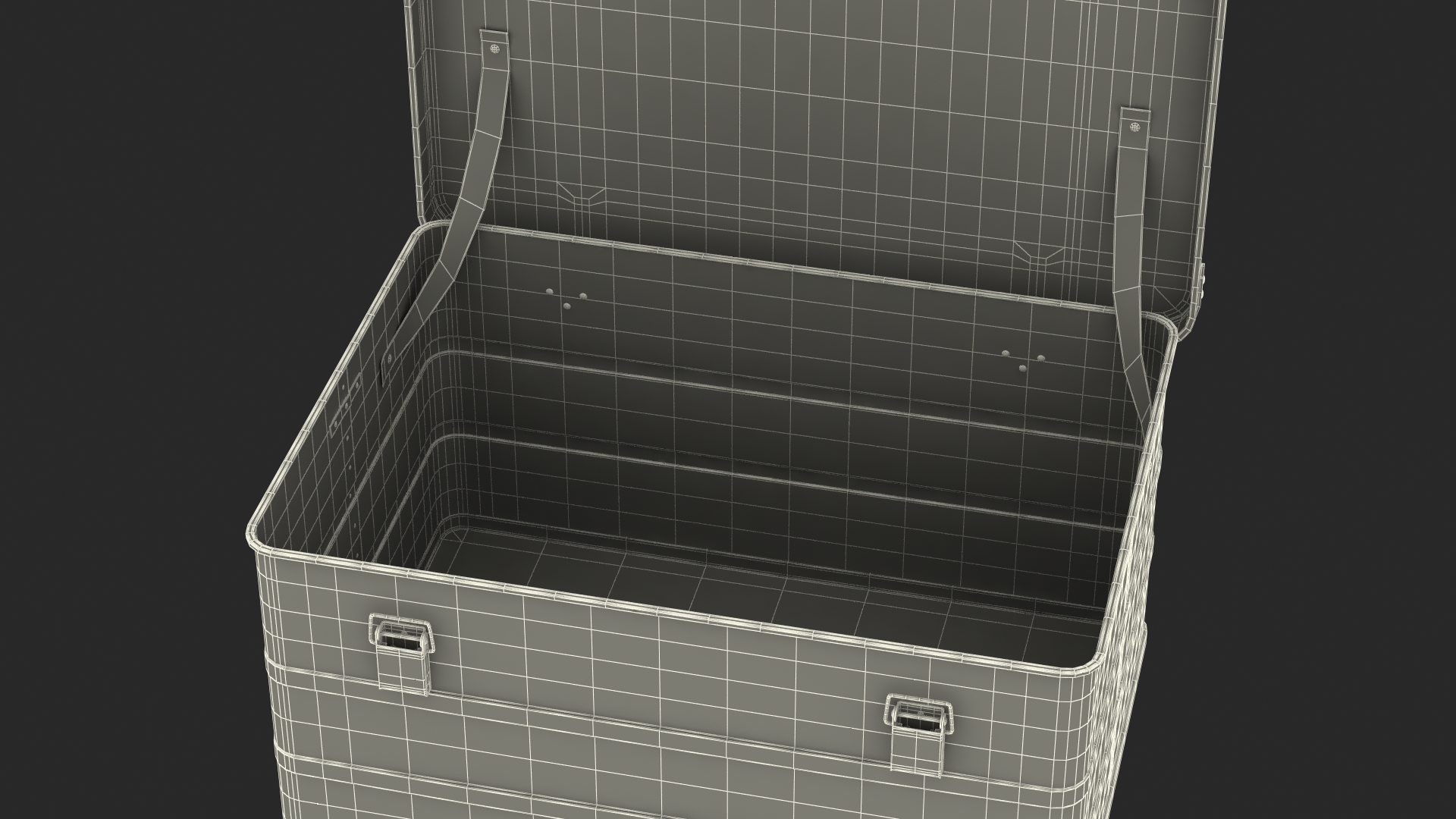 3D Military Storage Box Large