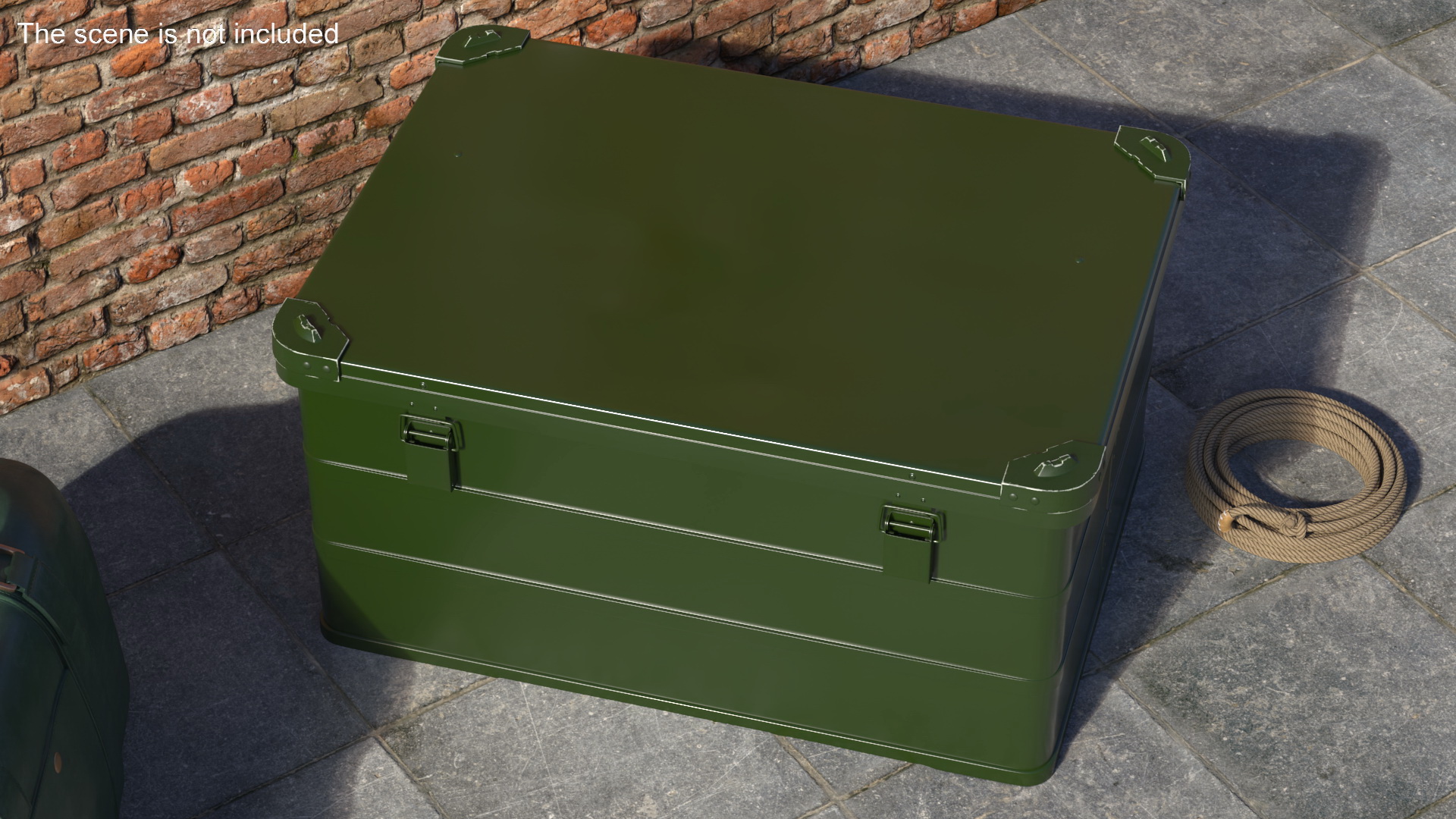 3D Military Storage Box Large