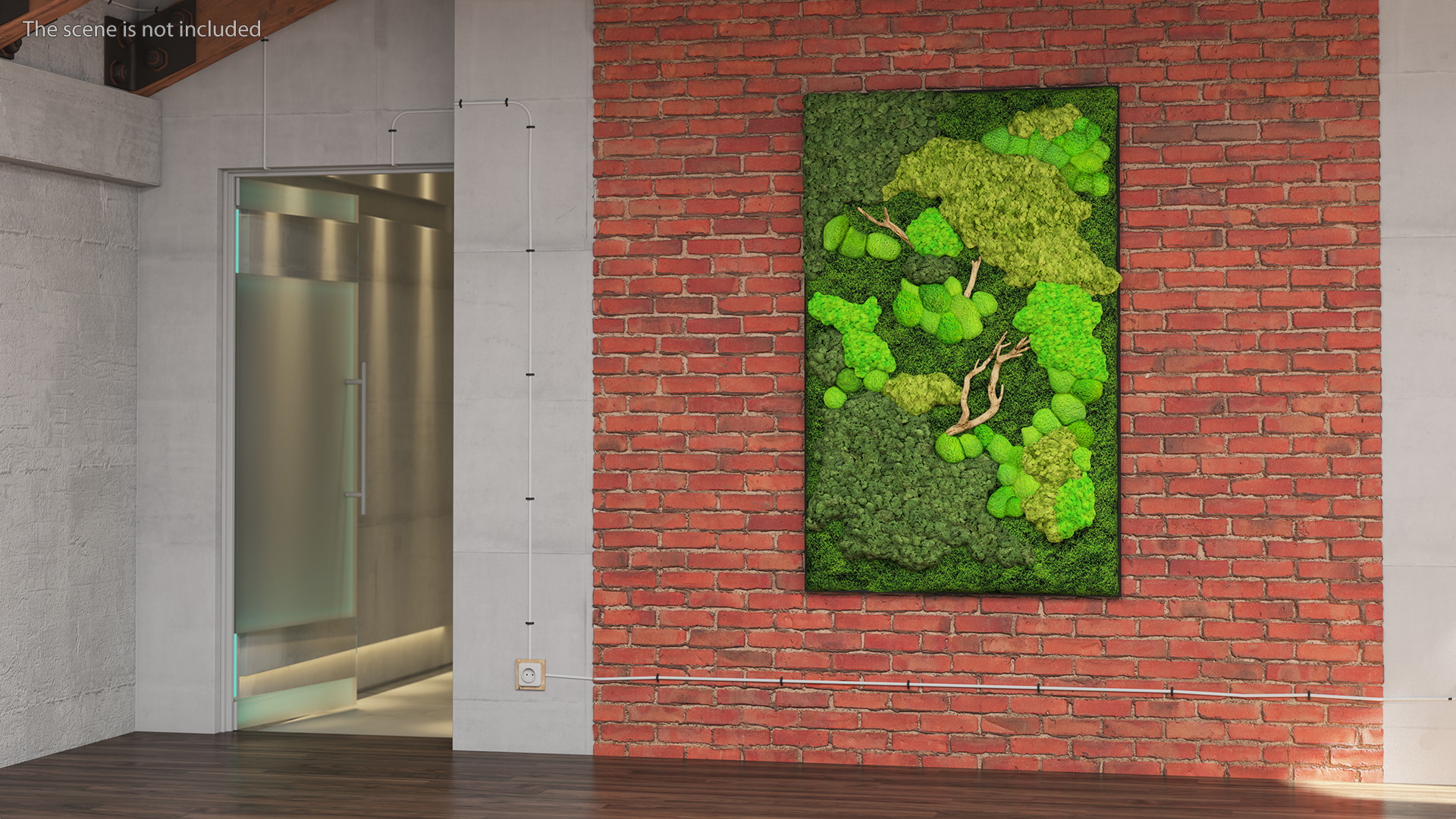3D model Decorative Moss Wall