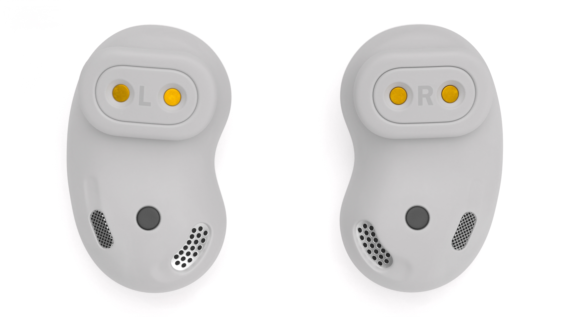 Samsung Galaxy Buds Live Mystic White 3D