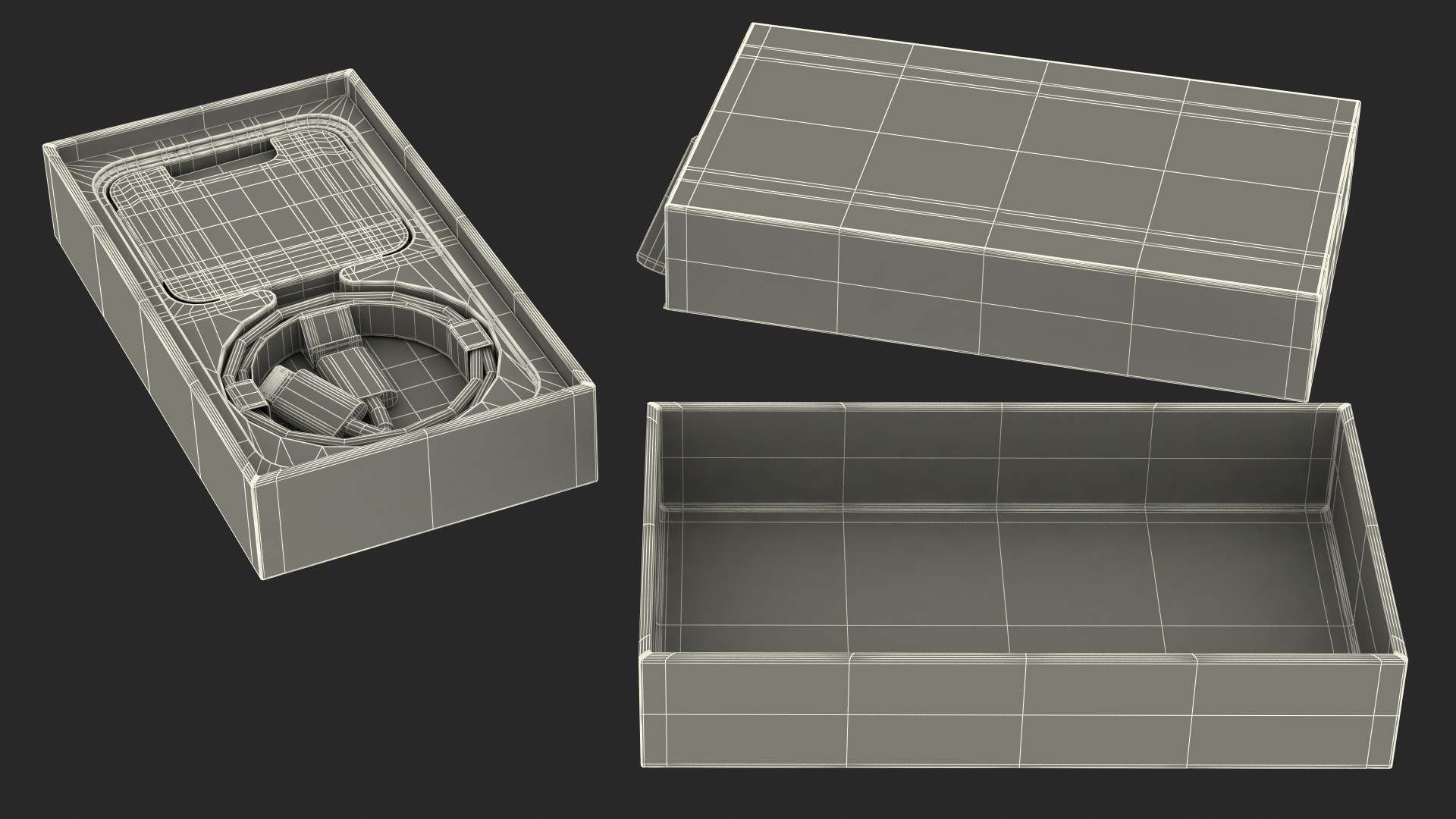 3D model iPhone 12 mini Box Product RED