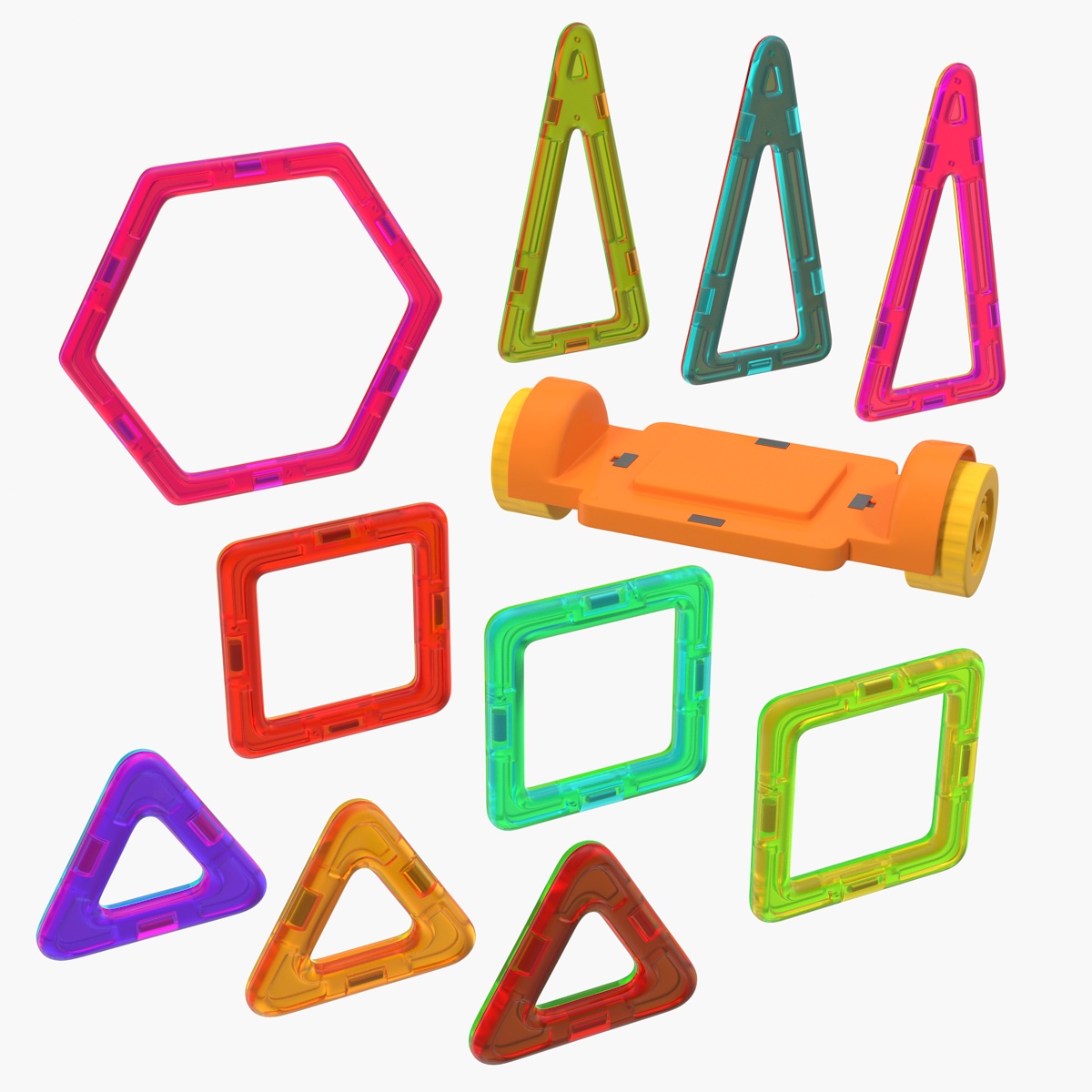 Mini Magnetic Constructor 3D Model