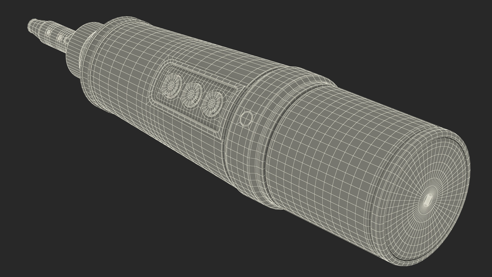 3D model Professional Studio Condenser Microphone