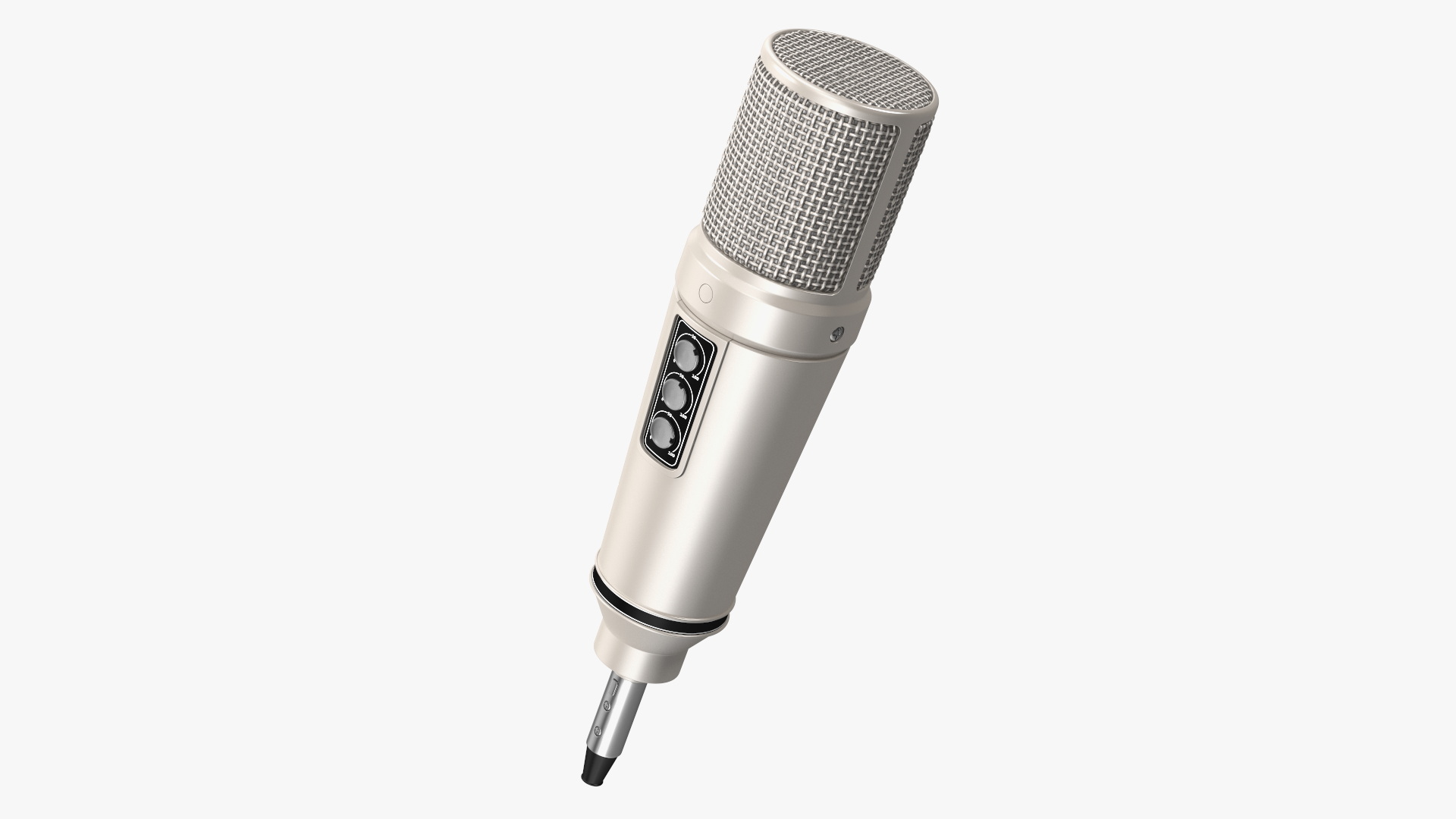 3D model Professional Studio Condenser Microphone