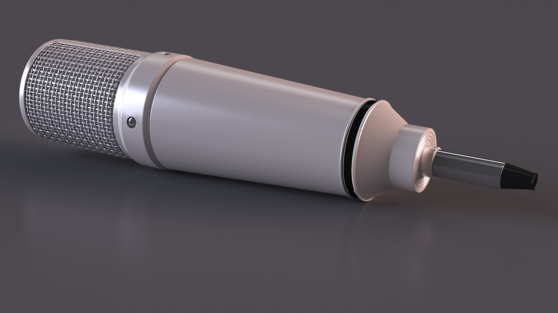3D model Professional Studio Condenser Microphone