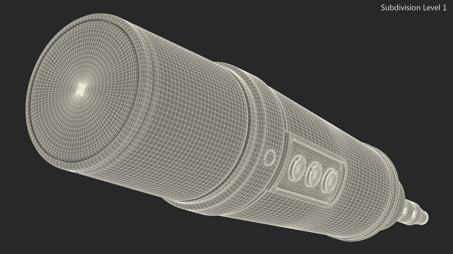 3D model Professional Studio Condenser Microphone