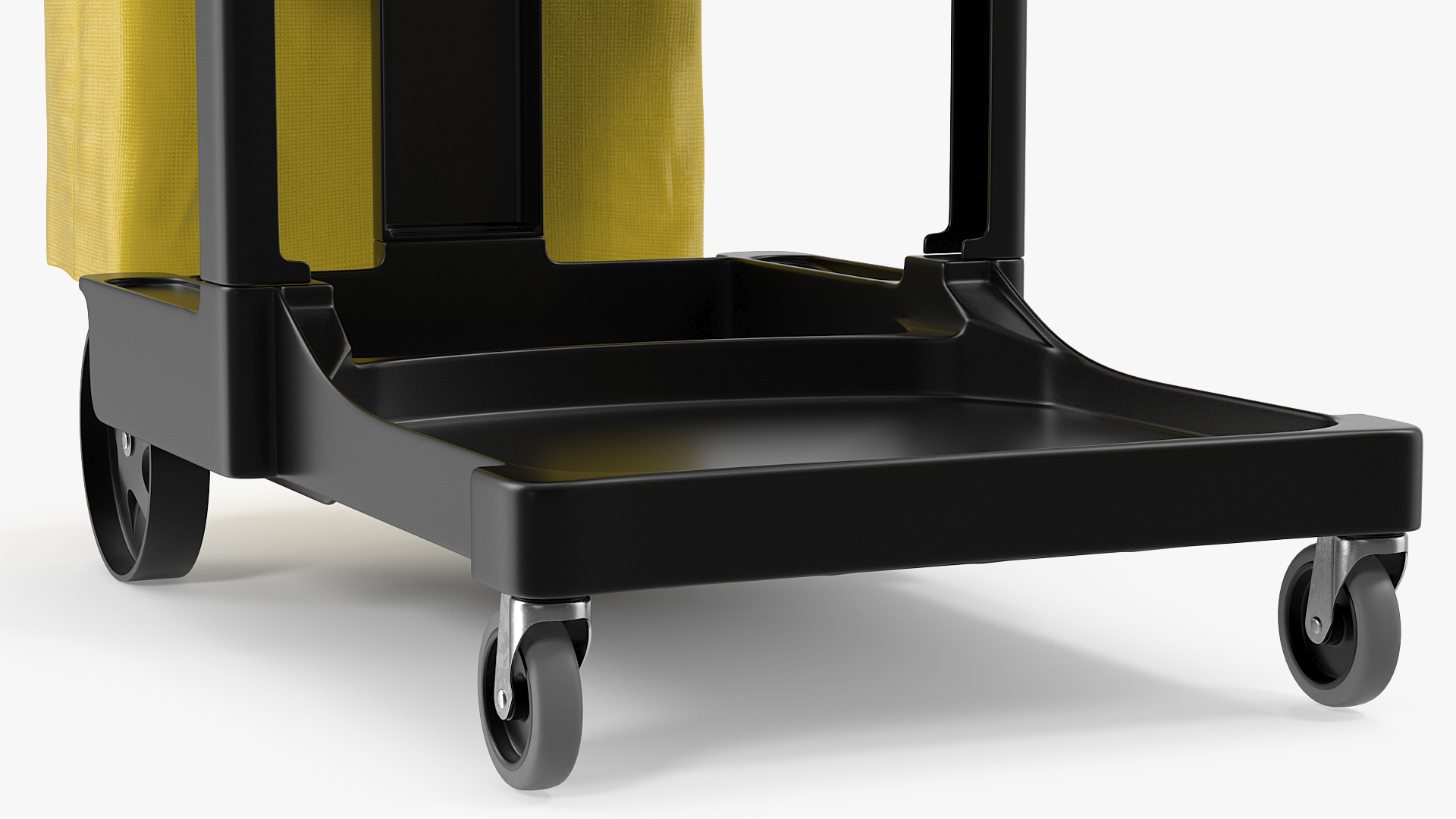 3D Rubbermaid Multi Shelf Cleaning Cart