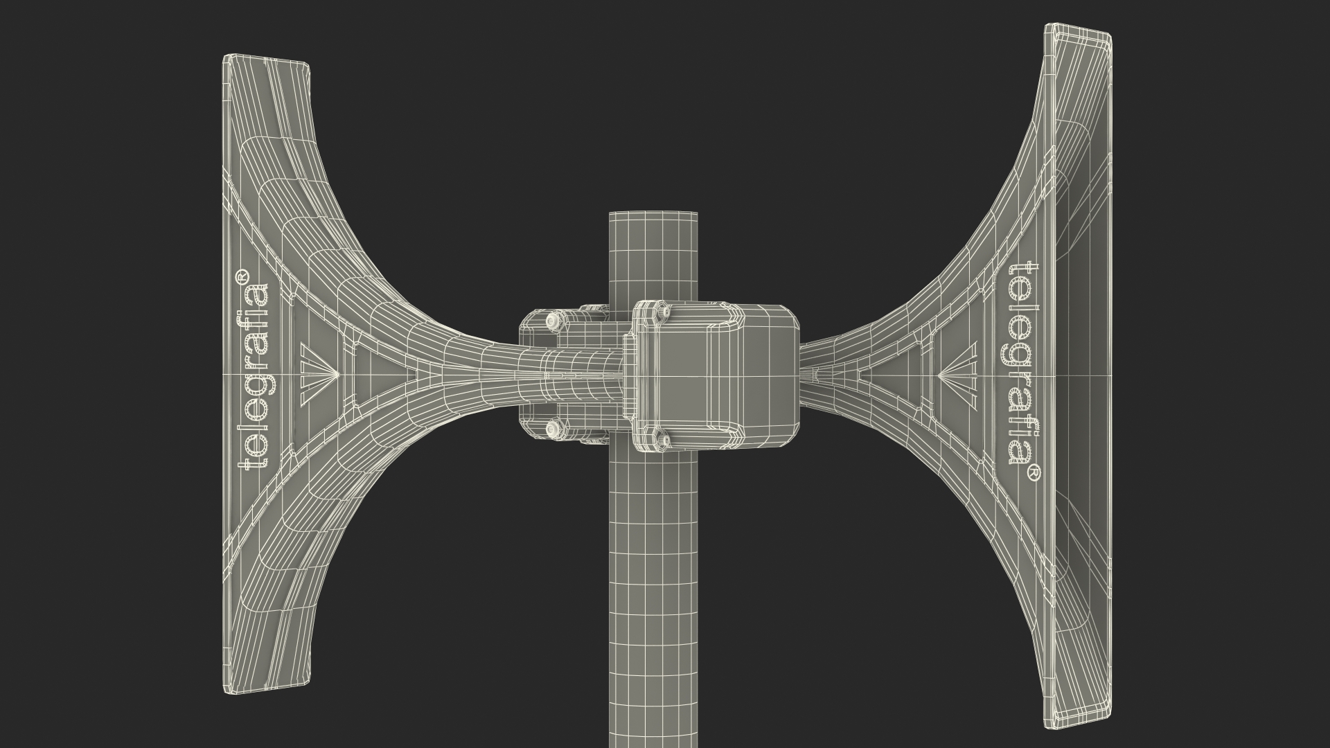Telegrafia Pavian Electronic Siren 3D model