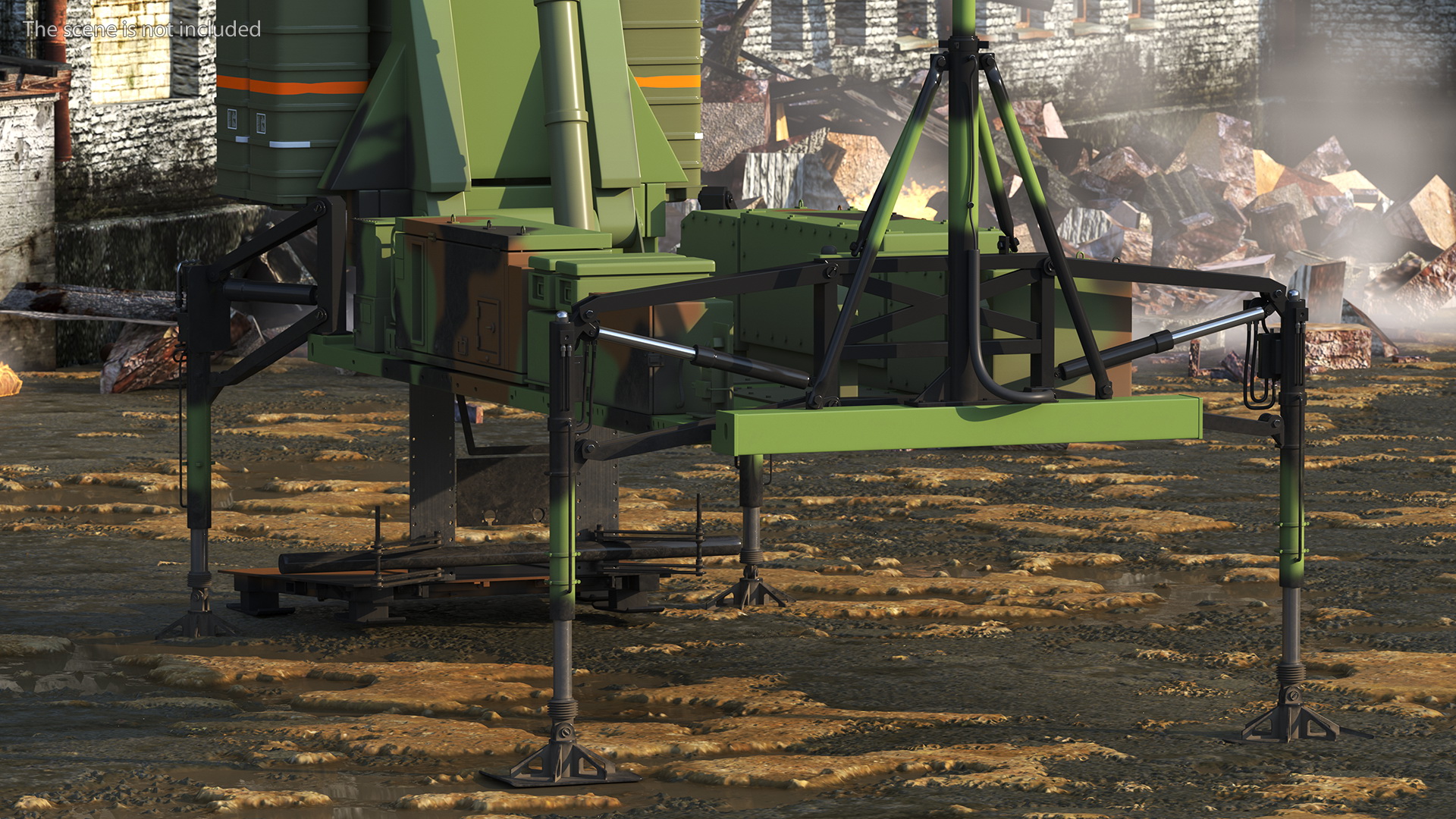 3D SAMP-T Armed Position