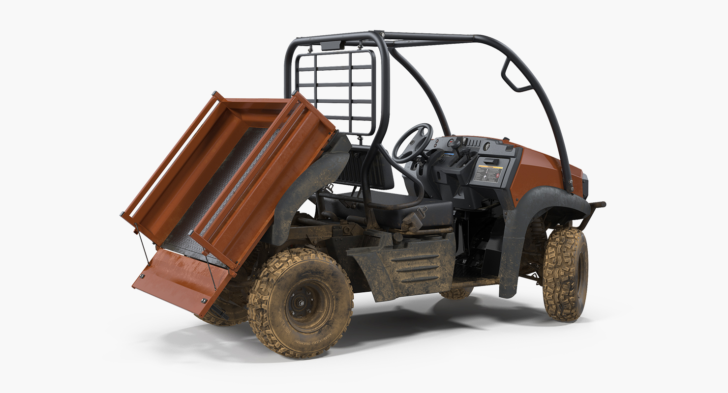 Farmer 4x4 ATV Dirty Rigged 3D