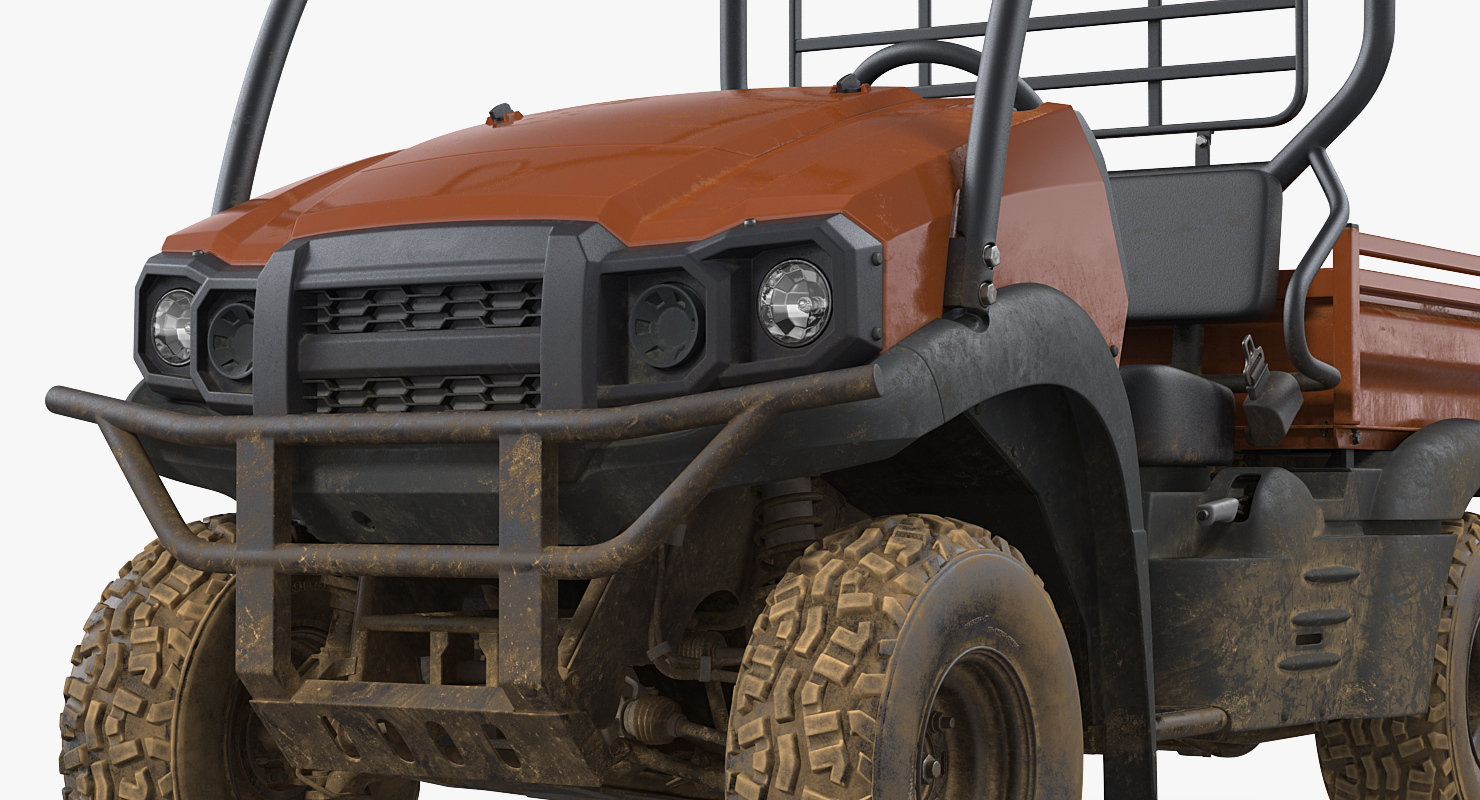 Farmer 4x4 ATV Dirty Rigged 3D