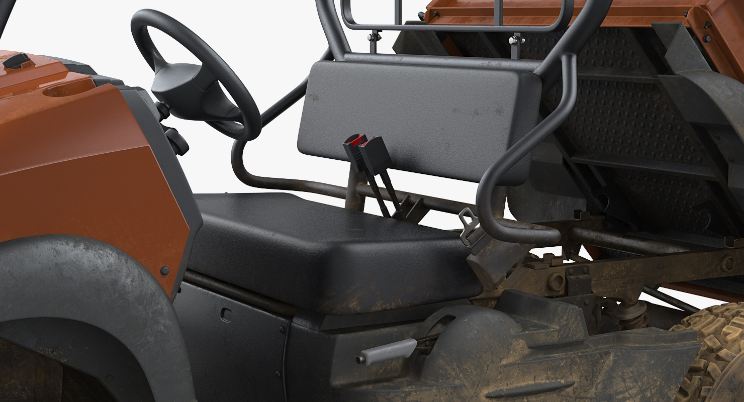 Farmer 4x4 ATV Dirty Rigged 3D
