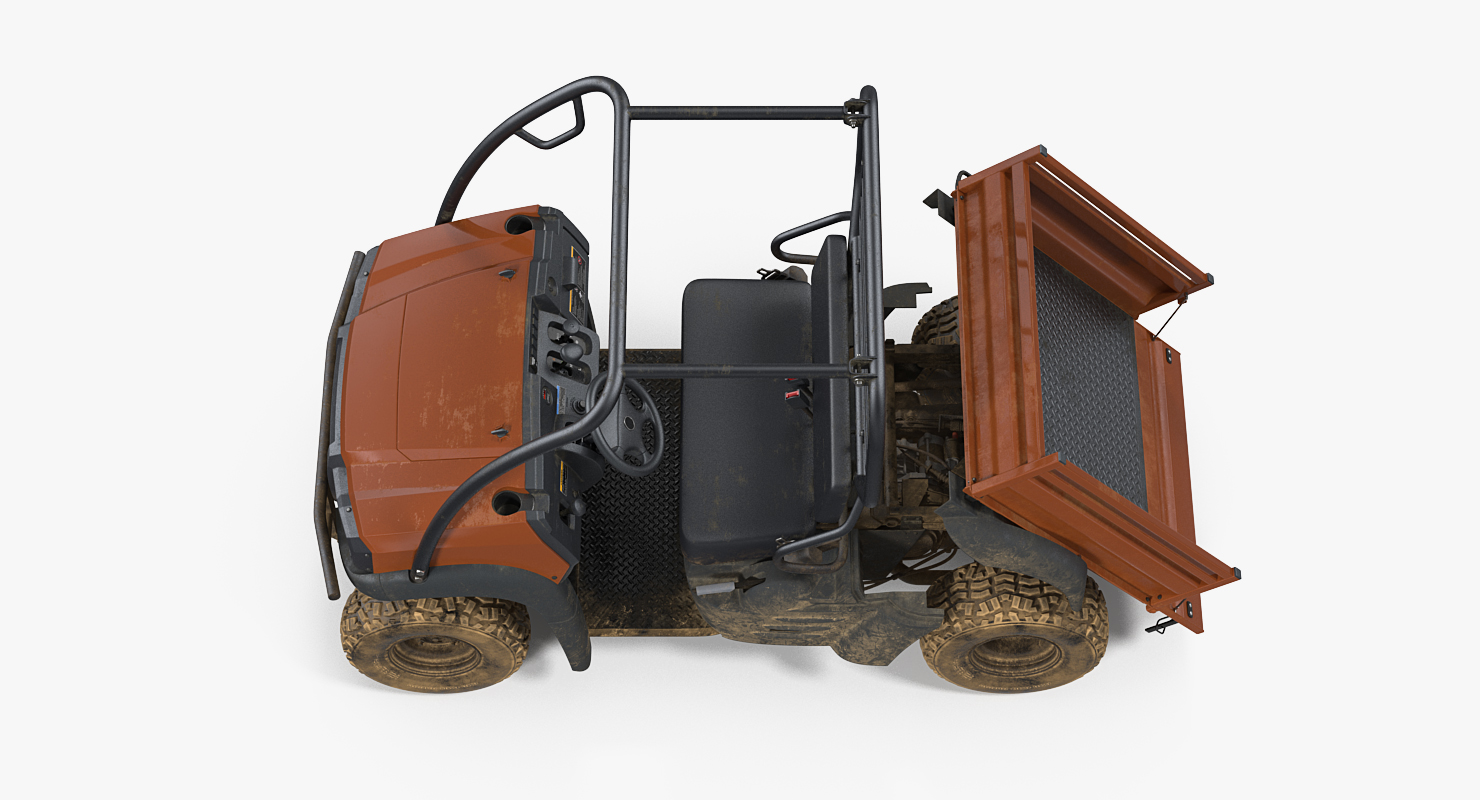 Farmer 4x4 ATV Dirty Rigged 3D