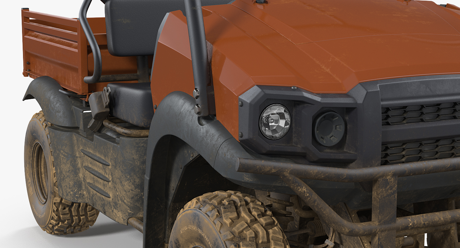 Farmer 4x4 ATV Dirty Rigged 3D