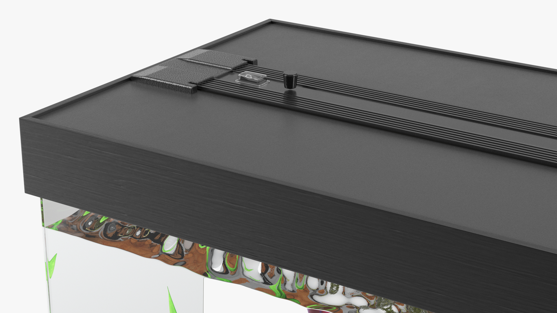 Aquarium Long Black 3D model