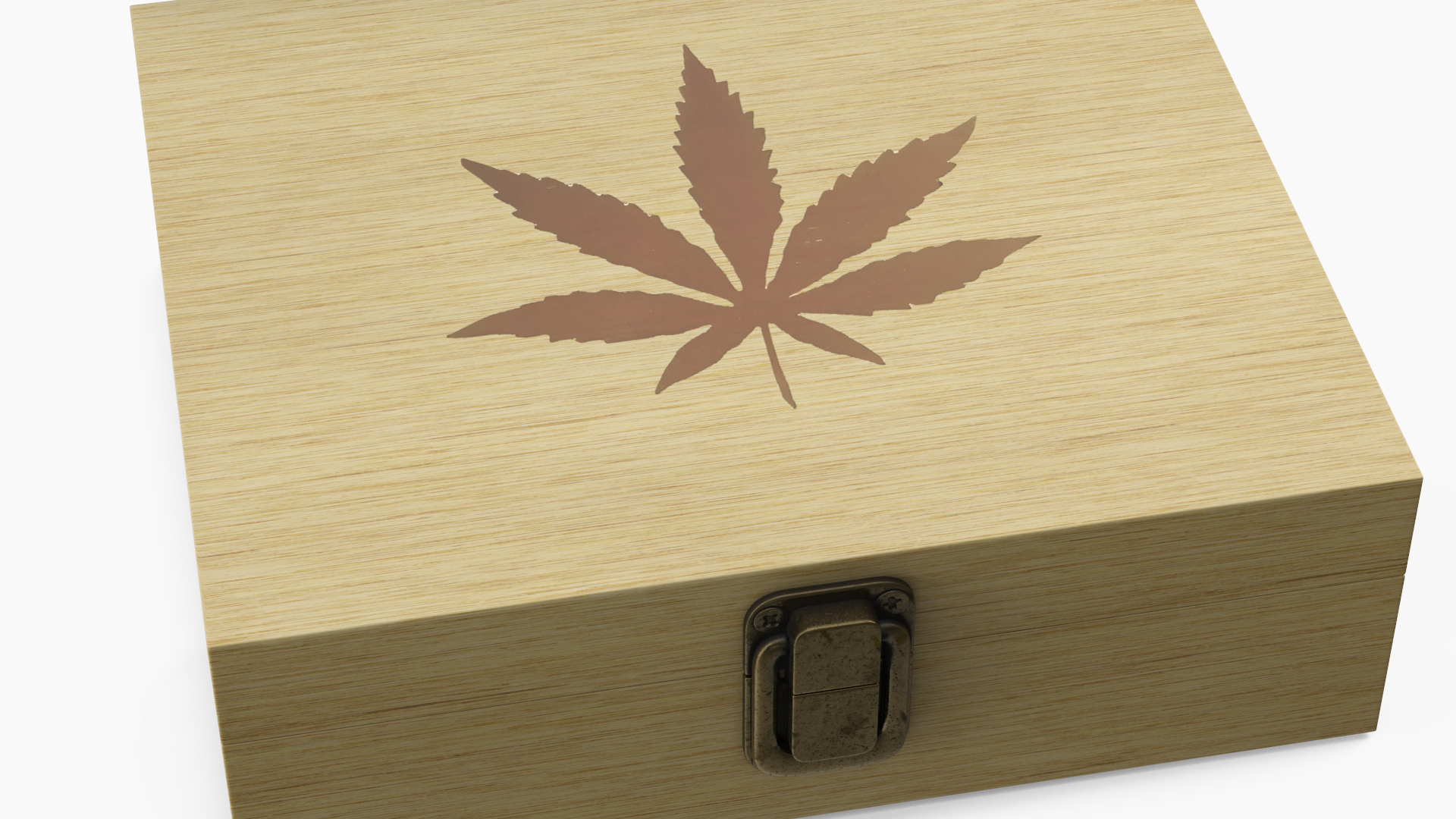 3D Cannabis Cigars Box Closed
