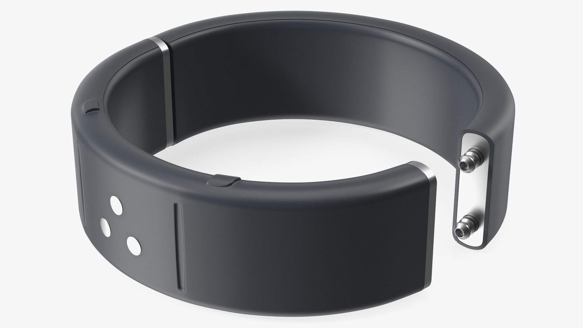 Law Enforcement Ankle Bracelet Geosatis Open 3D model