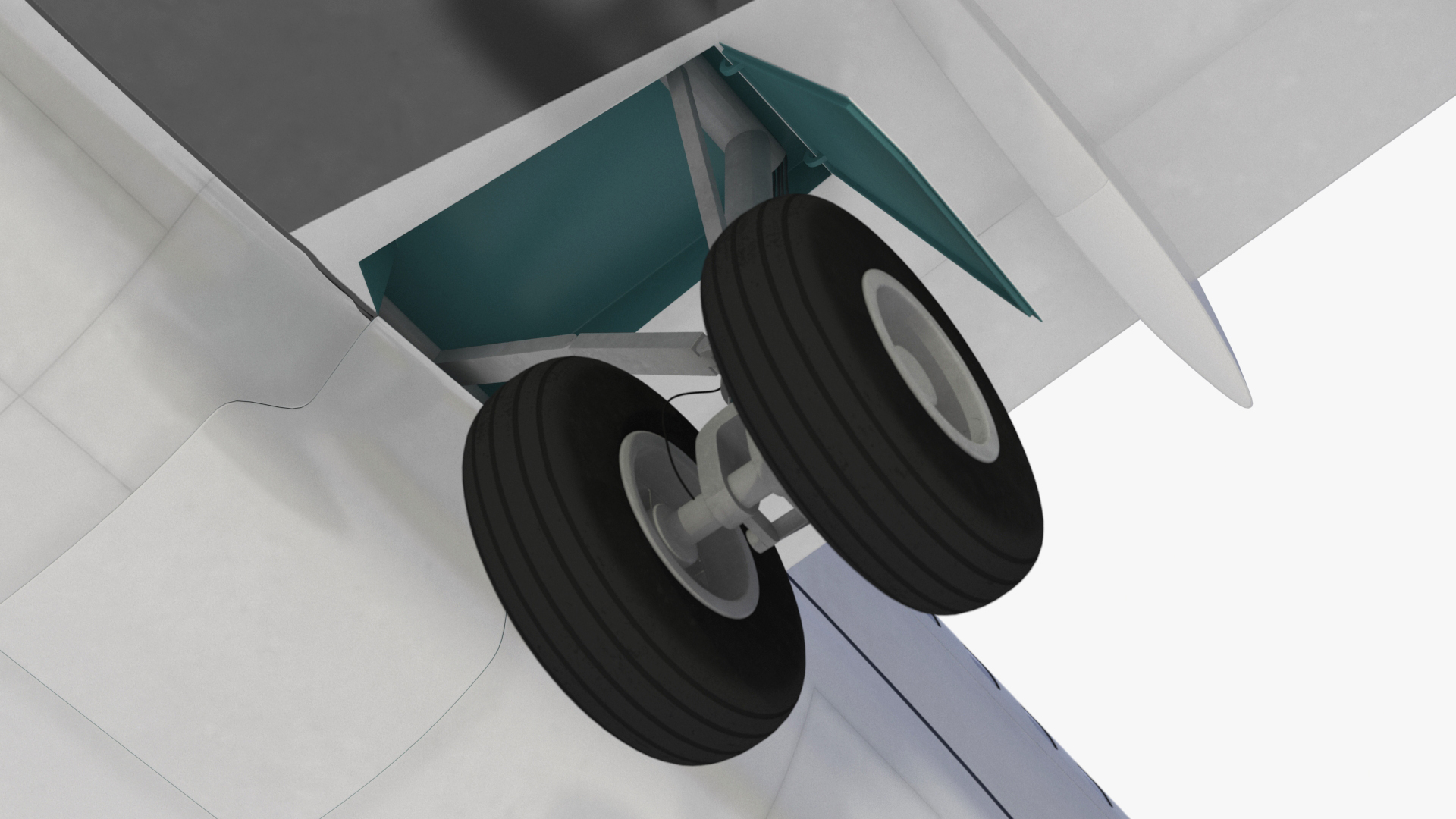 Narrow Body Airliner Rigged 3D