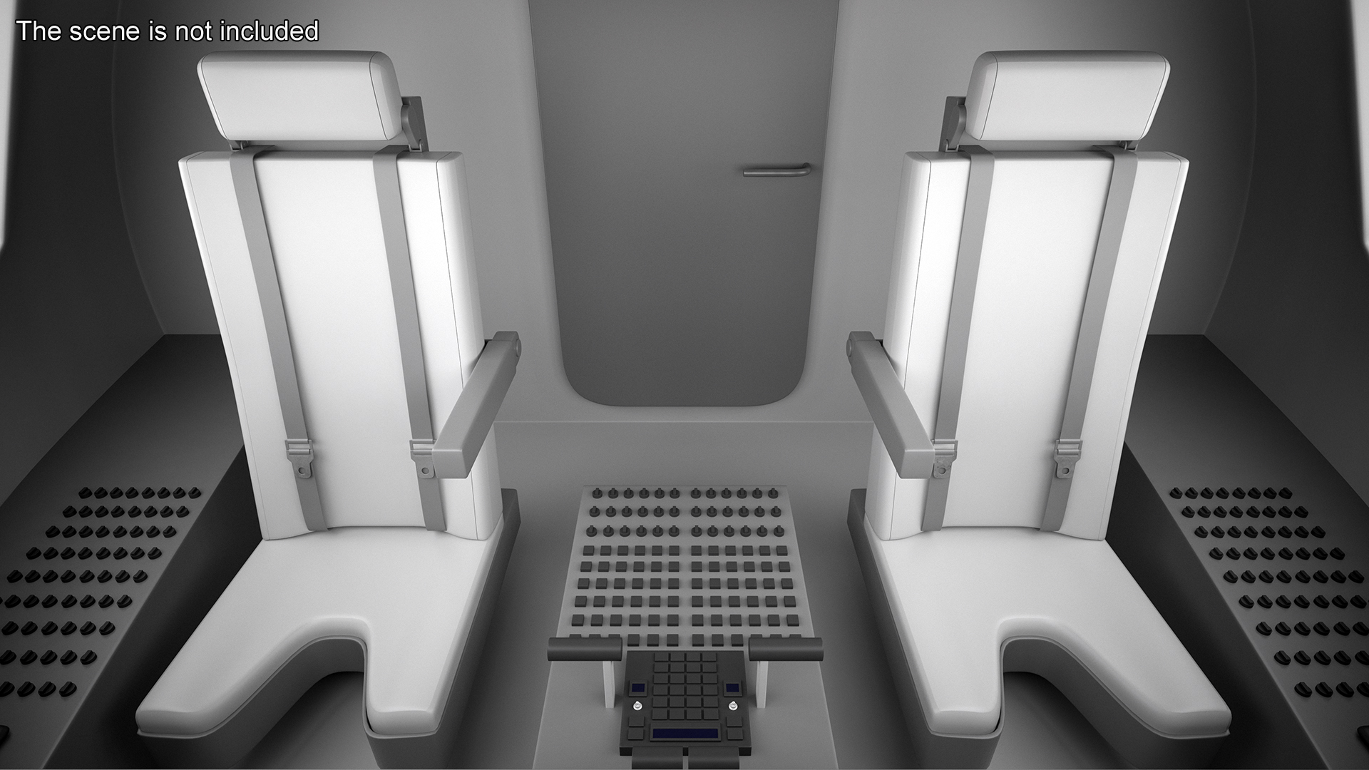 Narrow Body Airliner Rigged 3D
