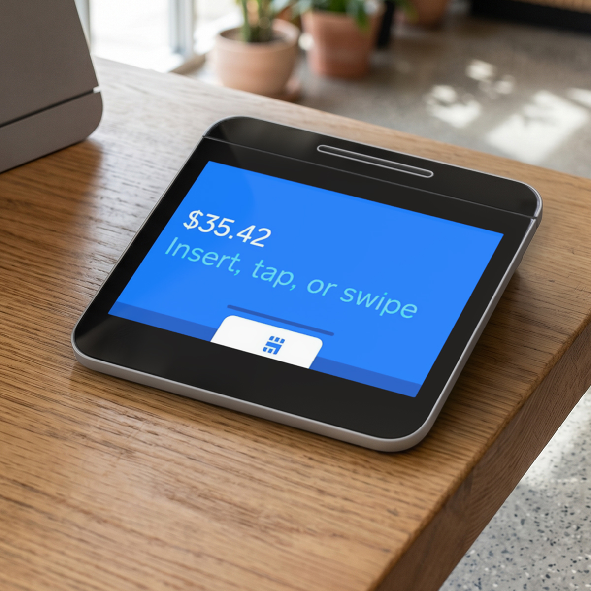 Electronic Card Payment Terminal 3D model preview