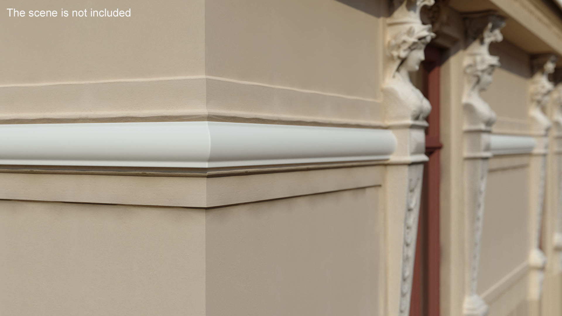 3D Architectural Molding Gypsum Type 26