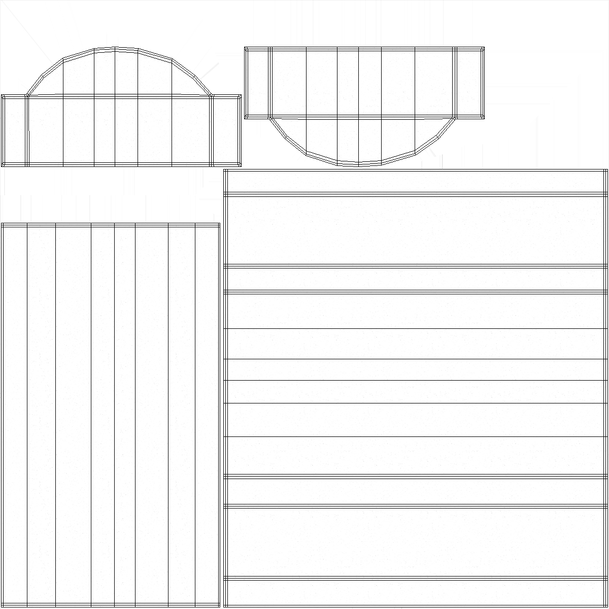3D Architectural Molding Gypsum Type 26