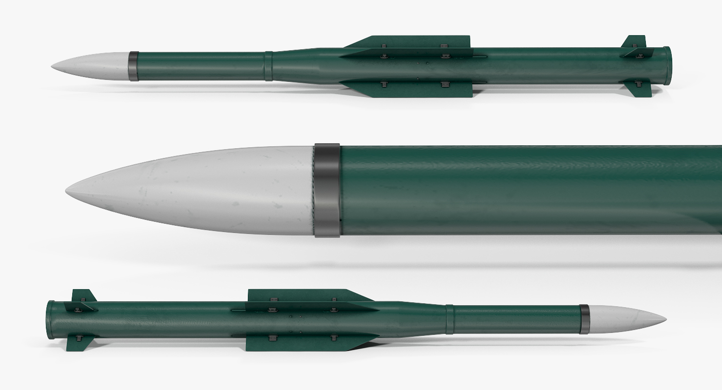 3D Air Defence System Rockets