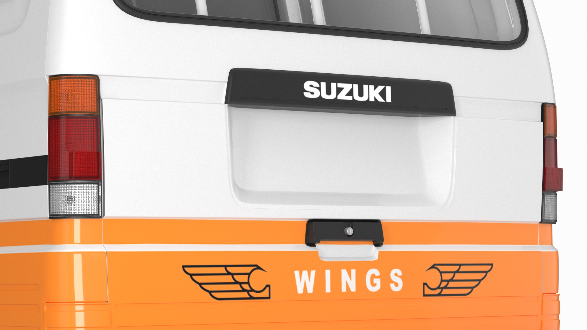 Suzuki Super Carry Express Delivery Van 3D model