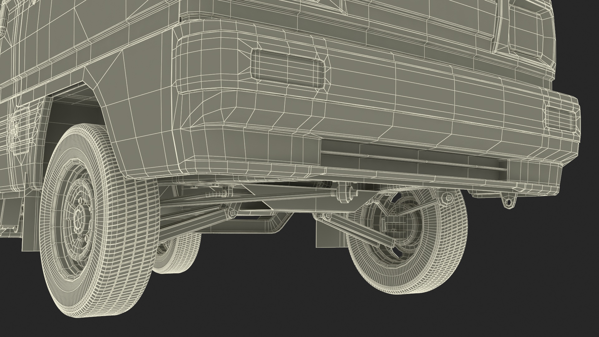Suzuki Super Carry Express Delivery Van 3D model